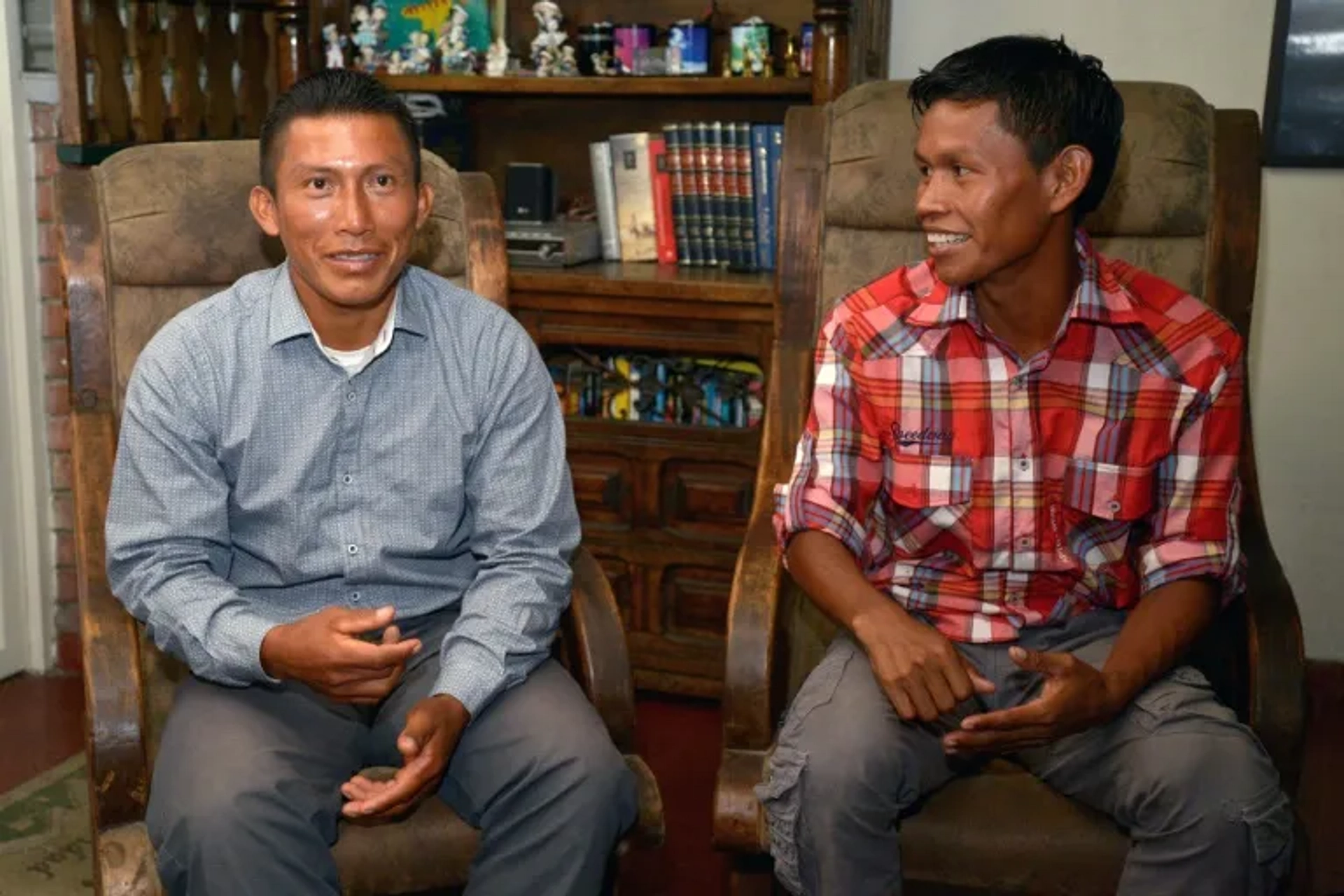 Antonio Bolívar at an event for Embrace of the Serpent (2015)