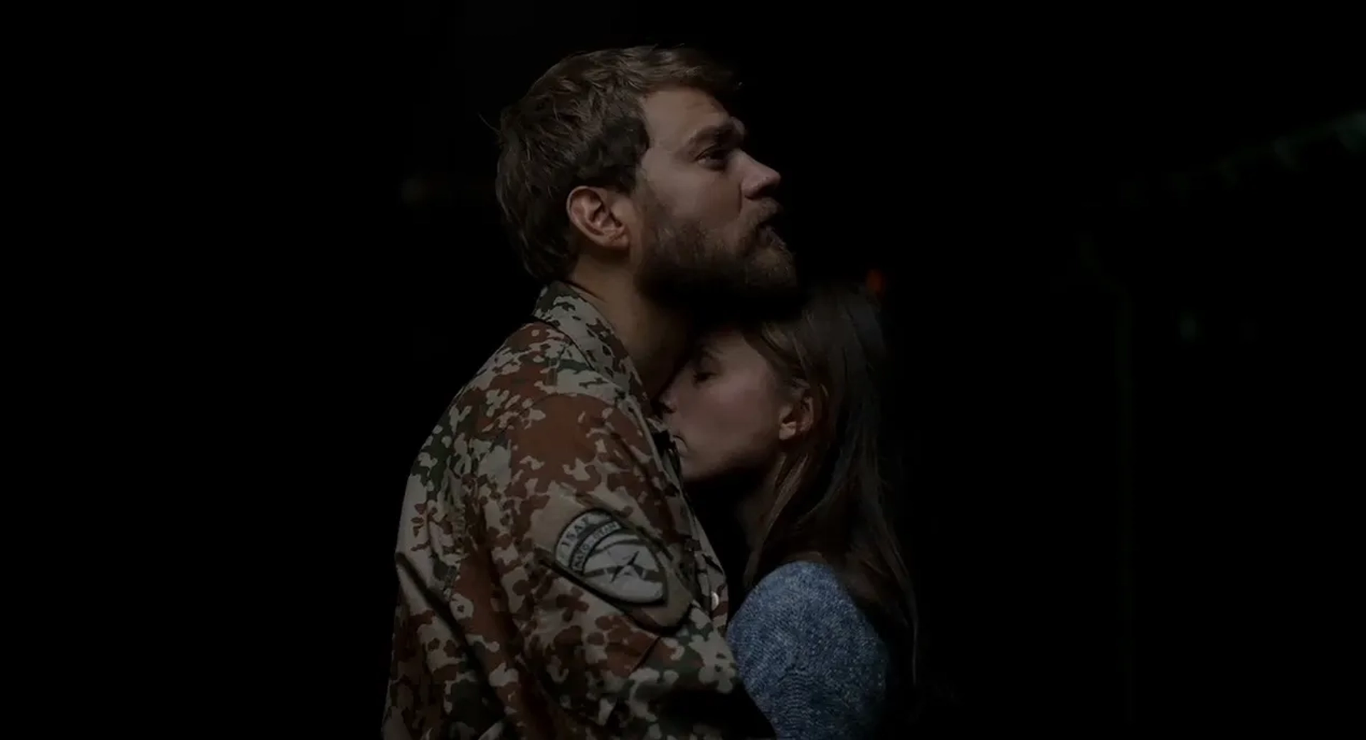 Tuva Novotny and Pilou Asbæk in A War (2015)