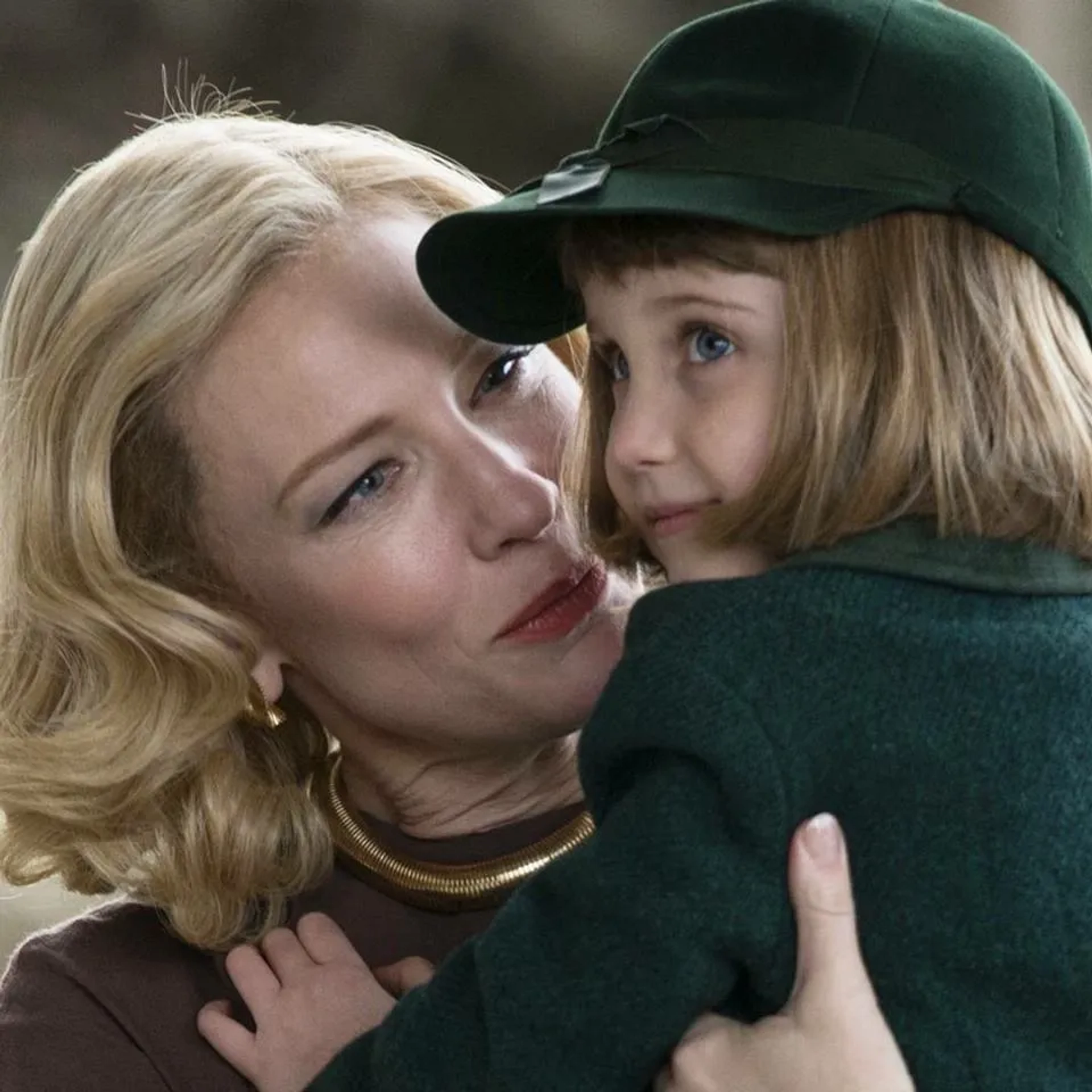 Cate Blanchett, Kk Heim, and Sadie Heim in Carol (2015)