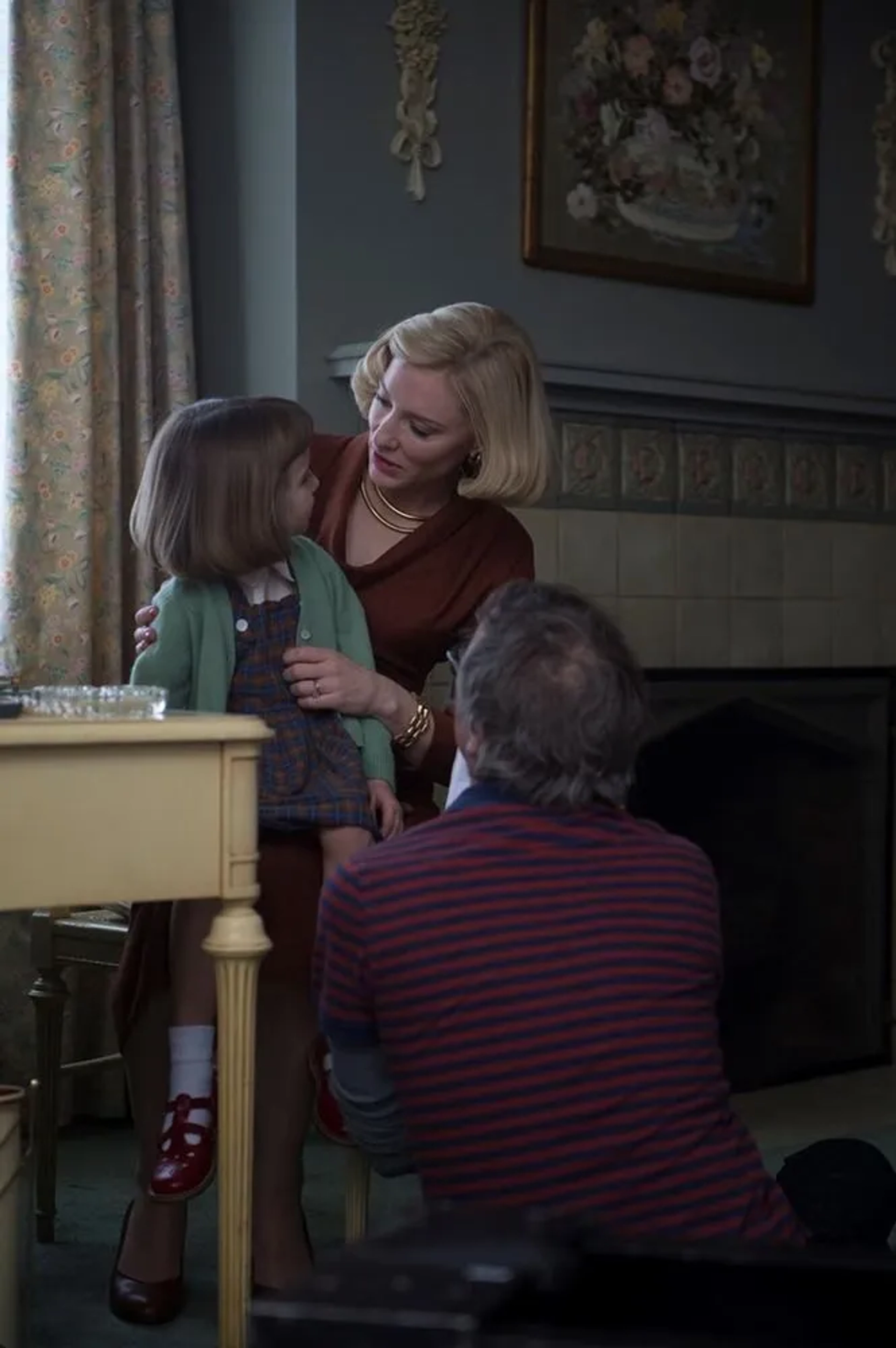 Cate Blanchett, Kk Heim, and Sadie Heim in Carol (2015)