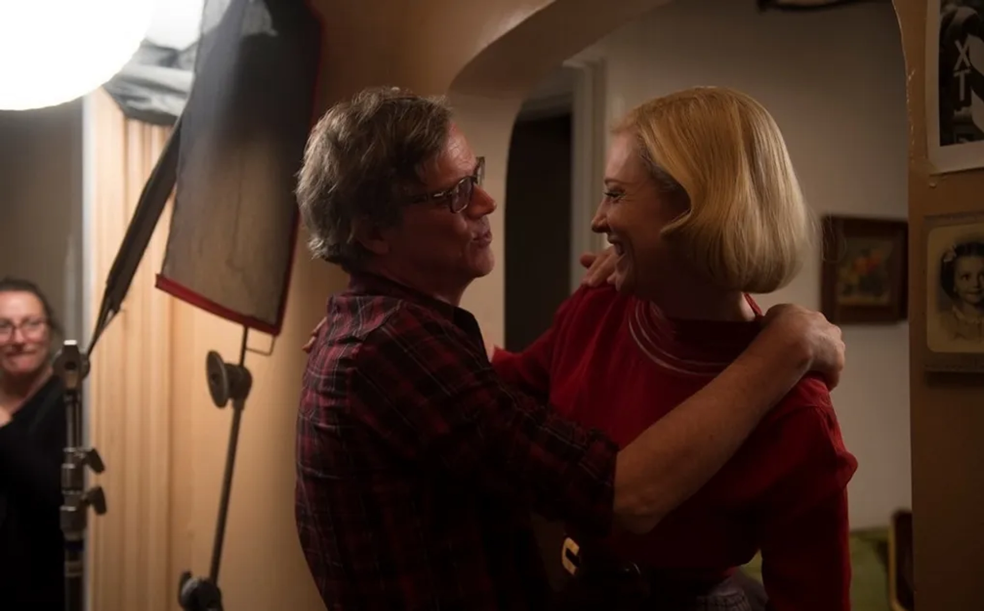 Cate Blanchett and Todd Haynes in Carol (2015)