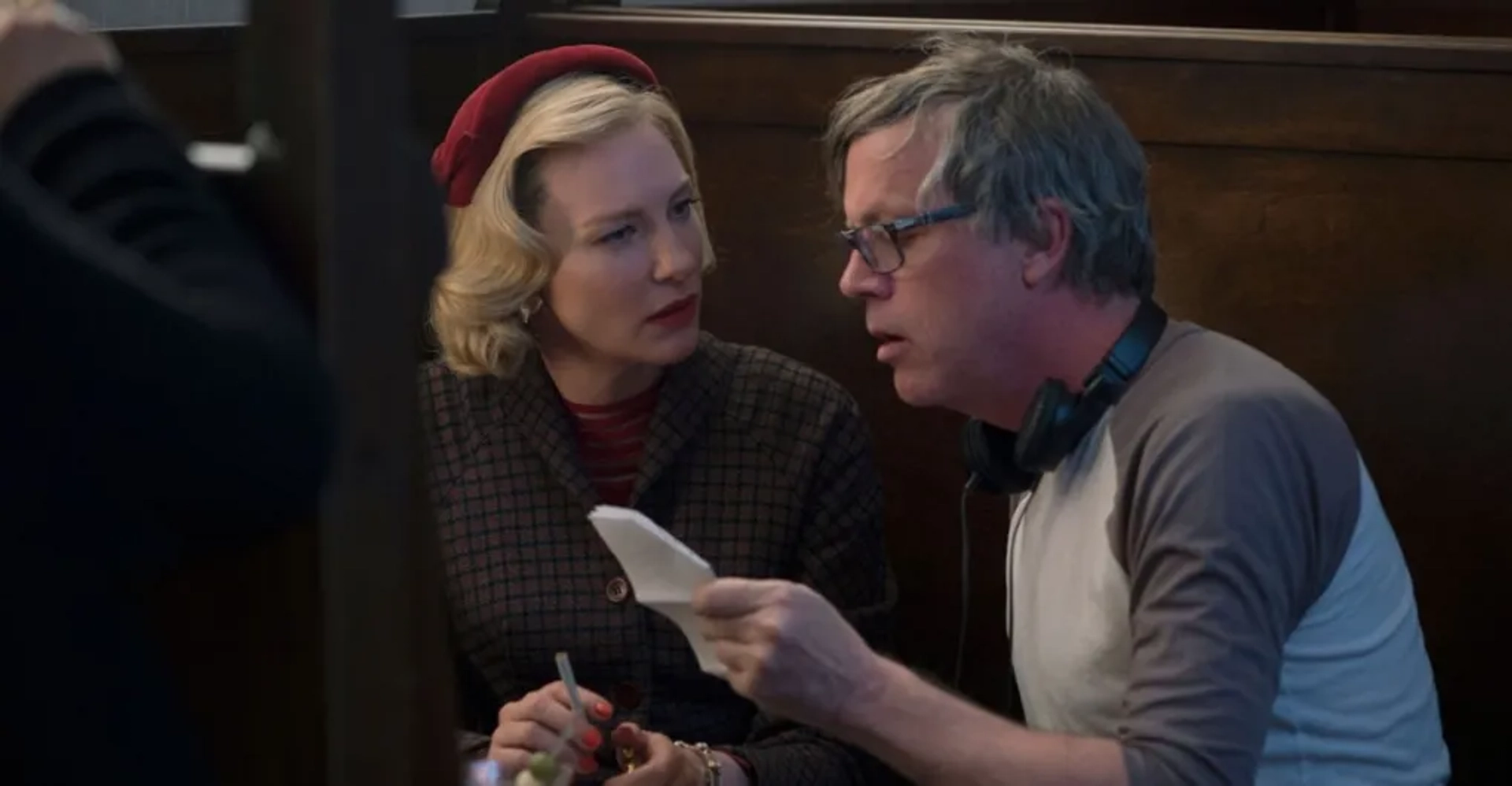 Cate Blanchett and Todd Haynes in Carol (2015)