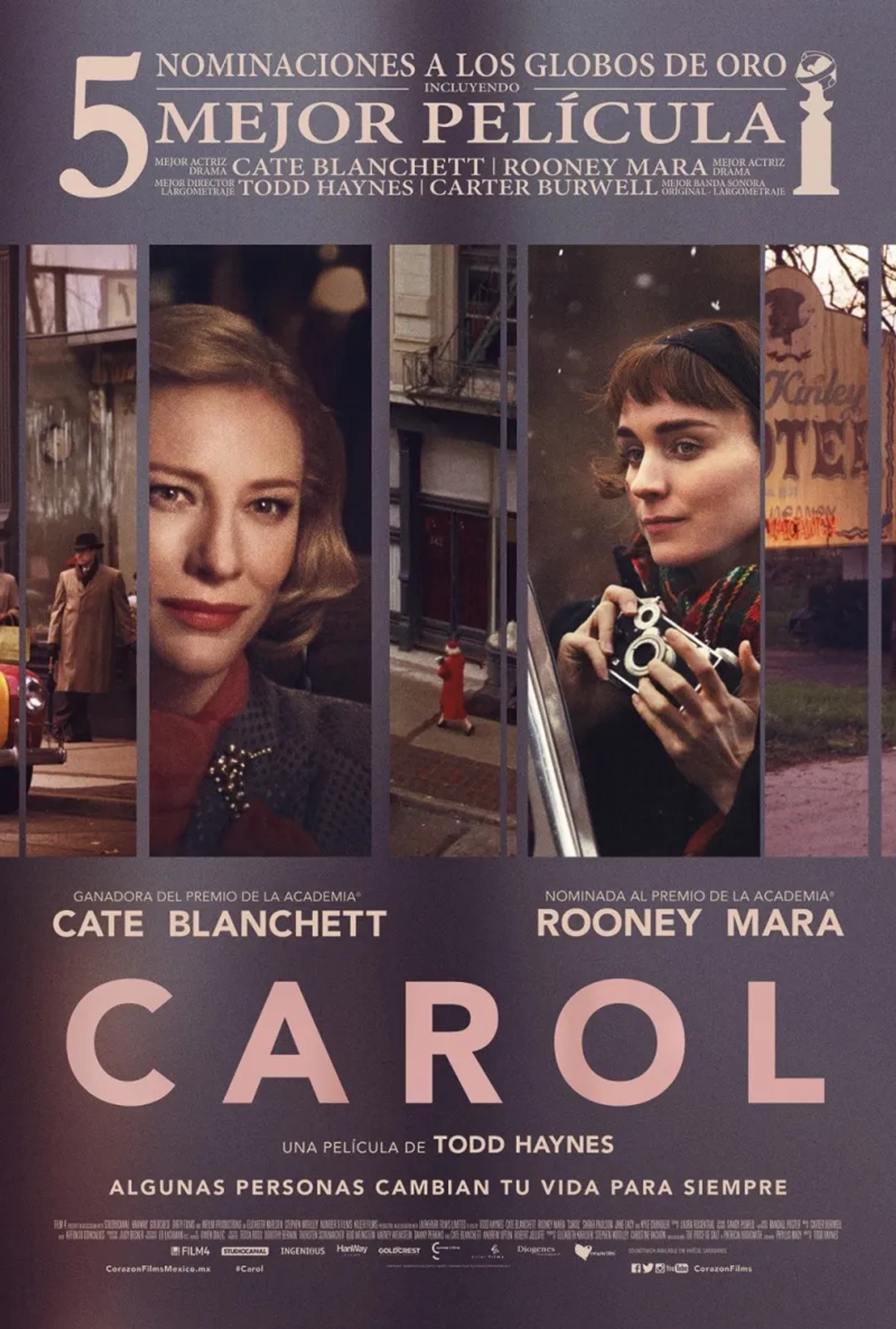 Cate Blanchett and Rooney Mara in Carol (2015)