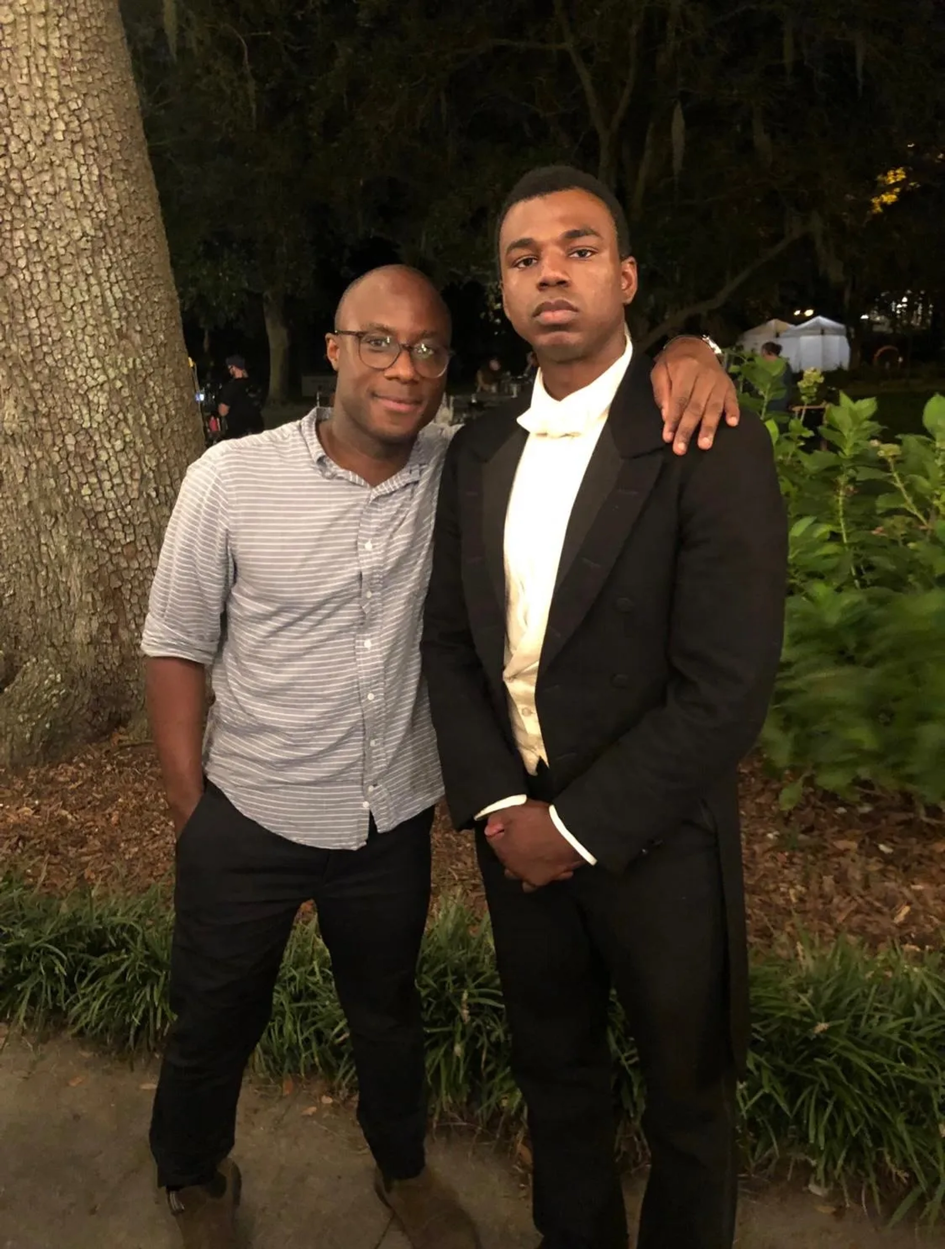 Quasheem D. Herring and Barry Jenkins in The Underground Railroad (2021)