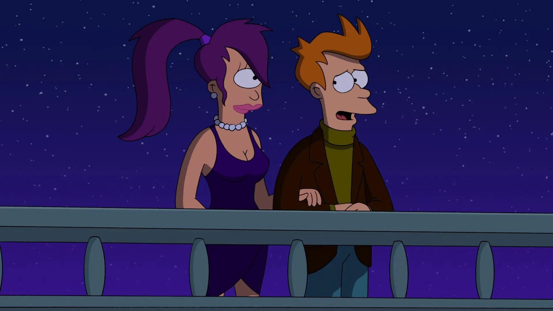 Katey Sagal and Billy West in Futurama (1999)