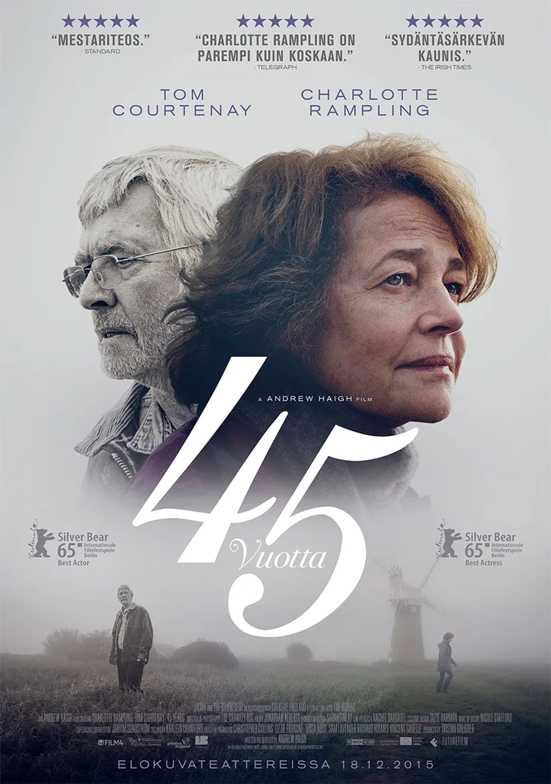 Charlotte Rampling and Tom Courtenay in 45 Years (2015)