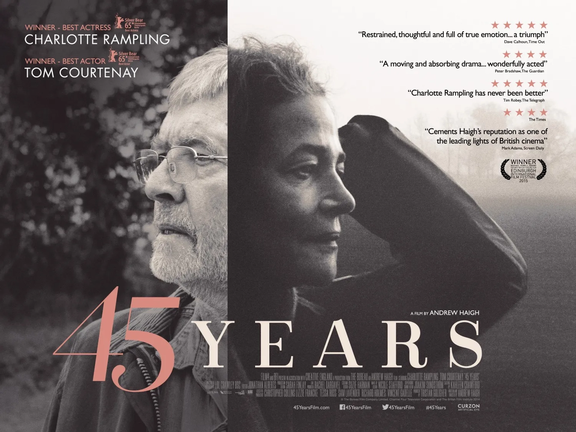 Charlotte Rampling and Tom Courtenay in 45 Years (2015)