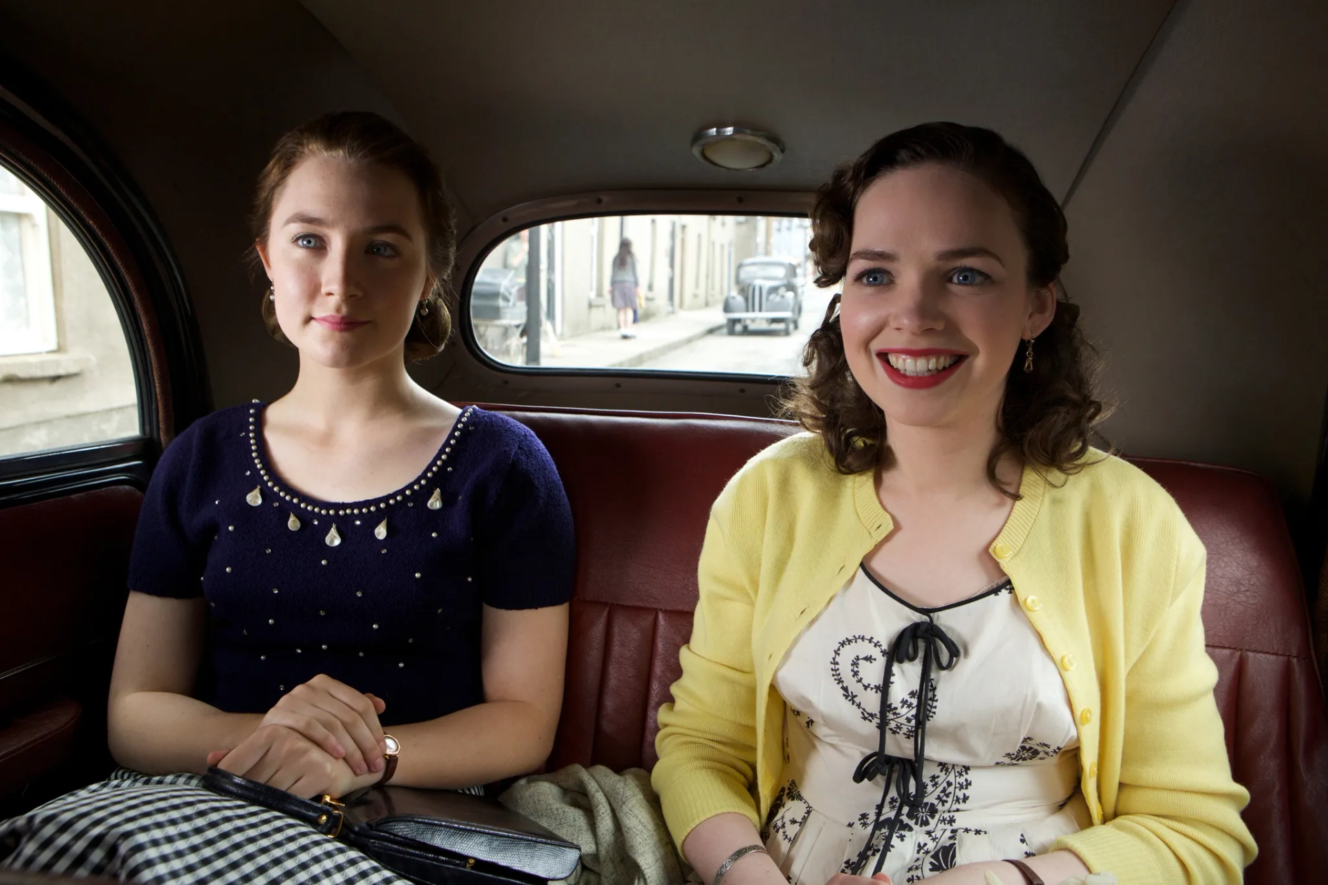 Saoirse Ronan and Eileen O'Higgins in Brooklyn (2015)