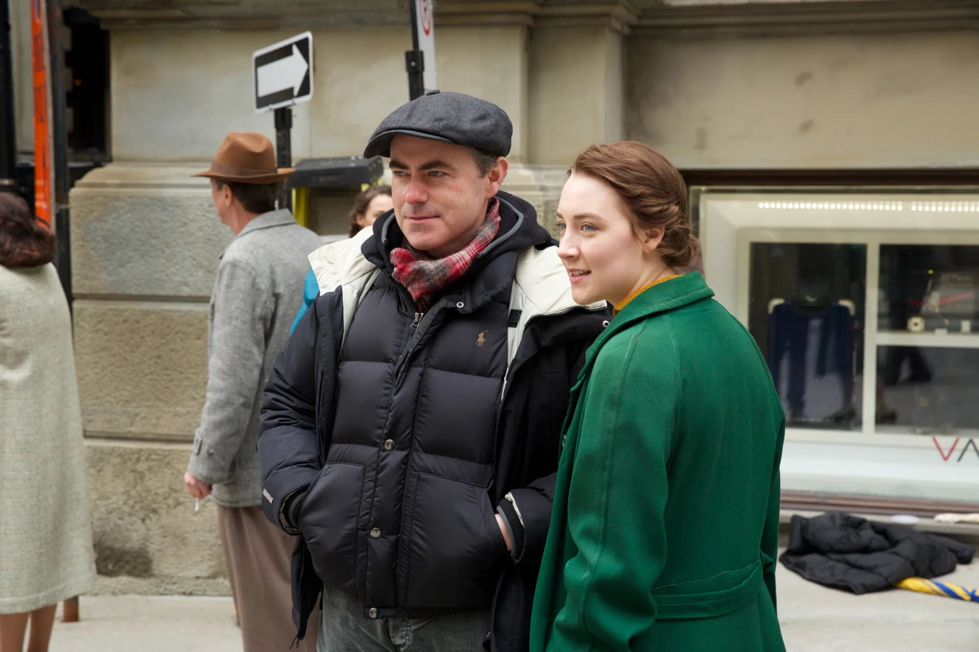 John Crowley and Saoirse Ronan in Brooklyn (2015)