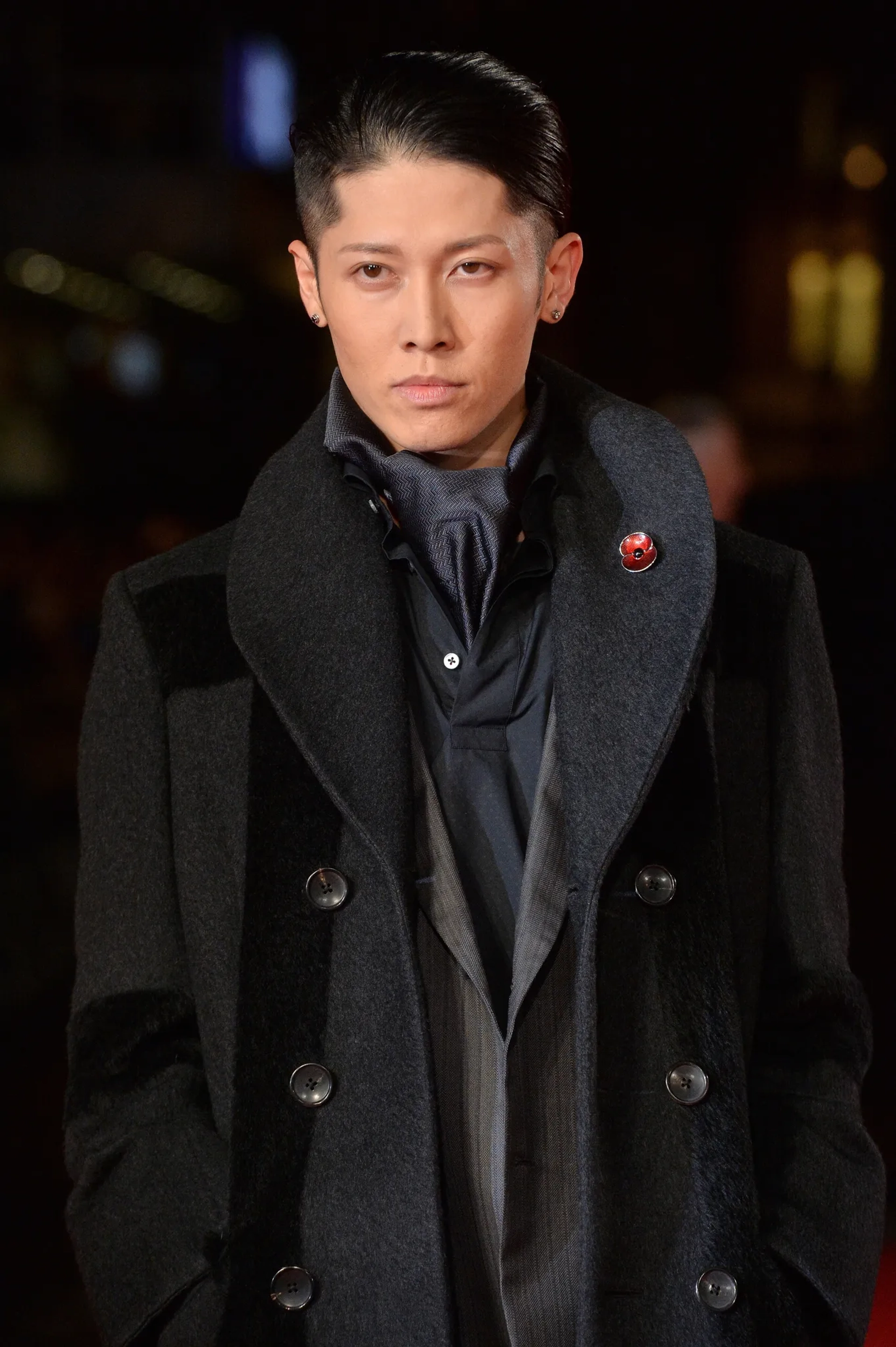 Miyavi at an event for Unbroken (2014)