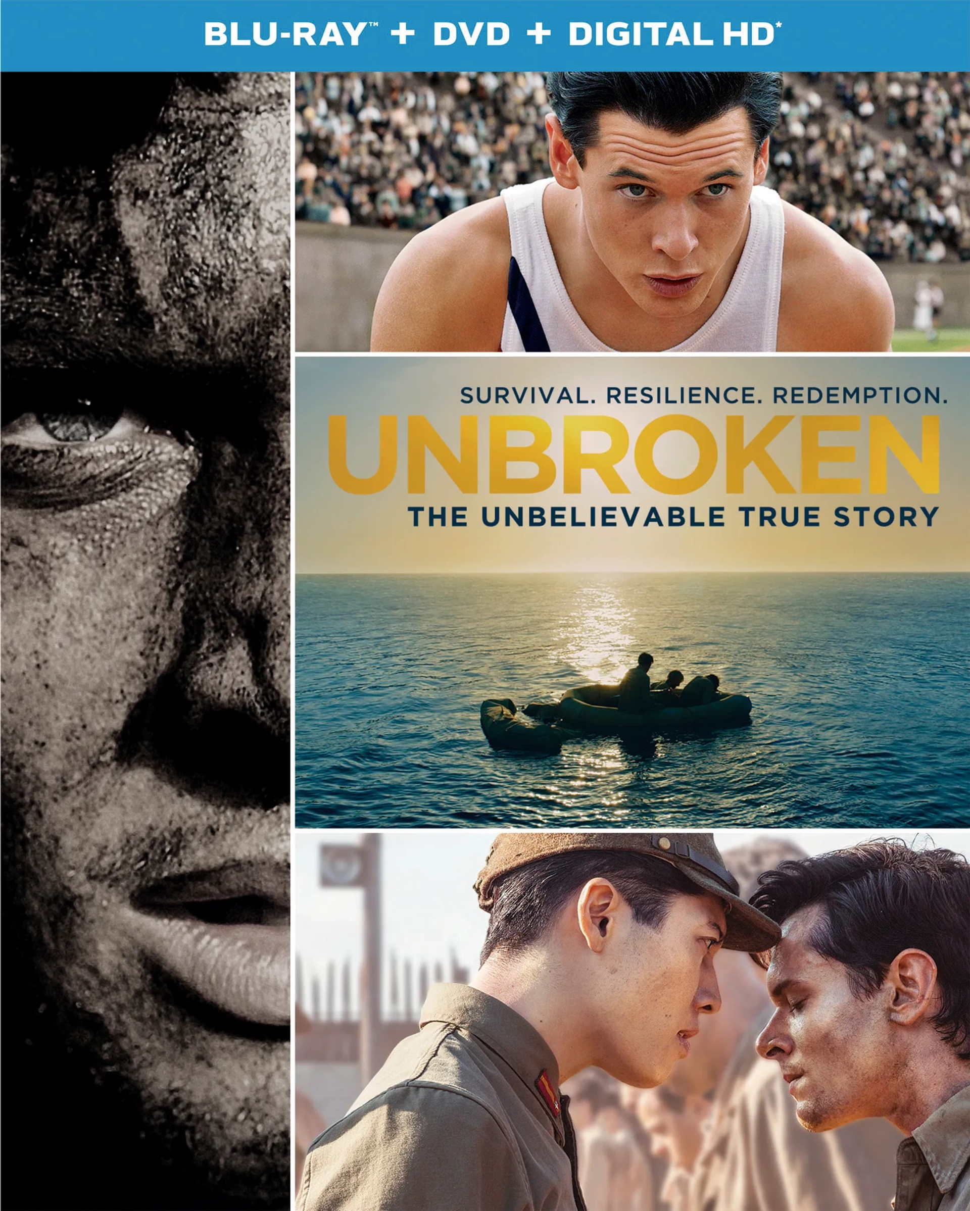 John Magaro, Jack O'Connell, Miyavi, and Alex Russell in Unbroken (2014)