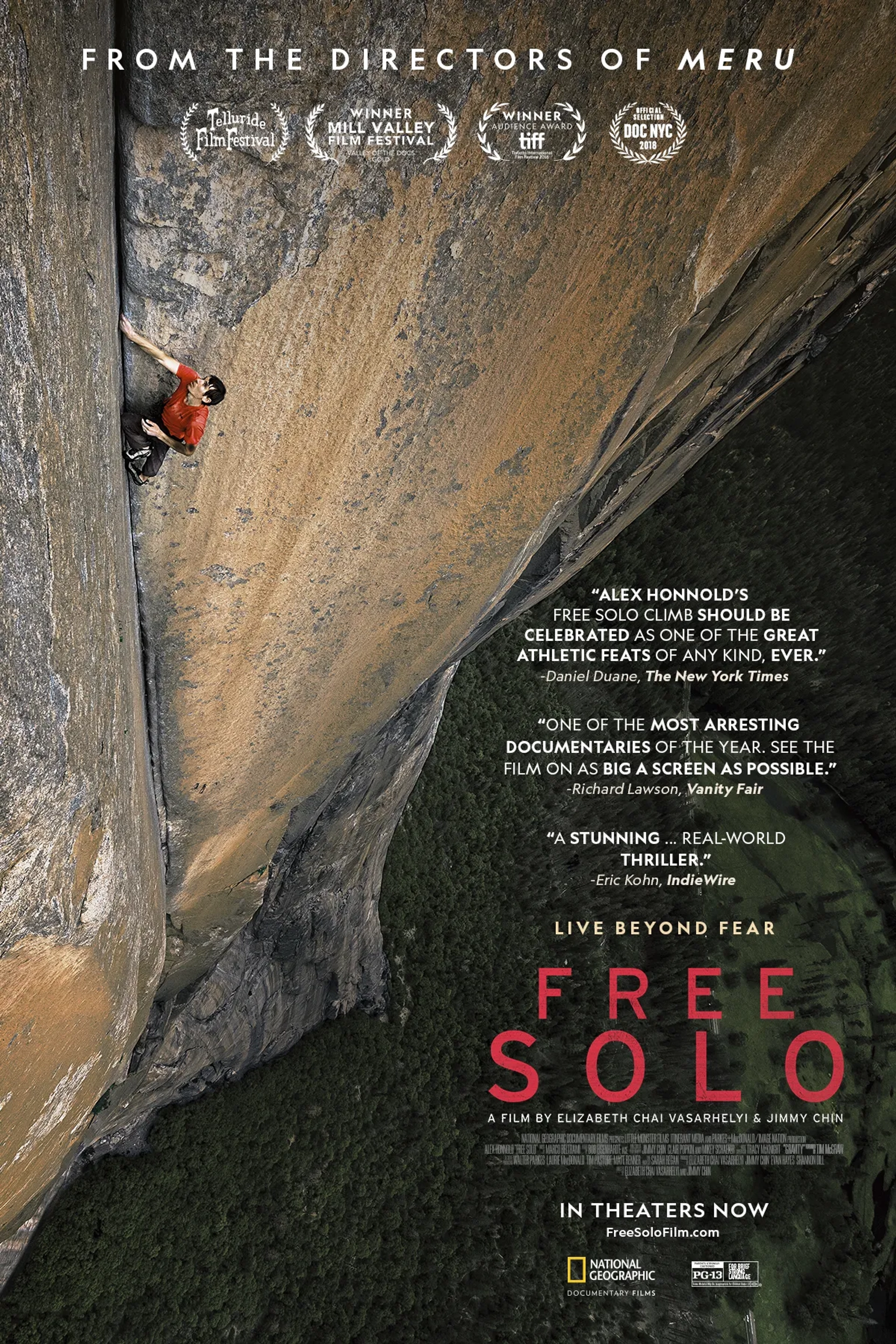 Alex Honnold in Free Solo (2018)