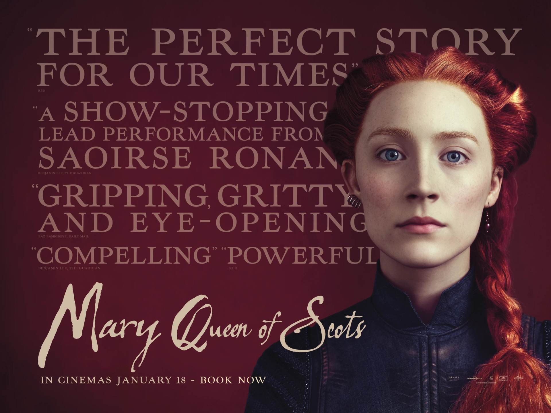 Saoirse Ronan in Mary Queen of Scots (2018)