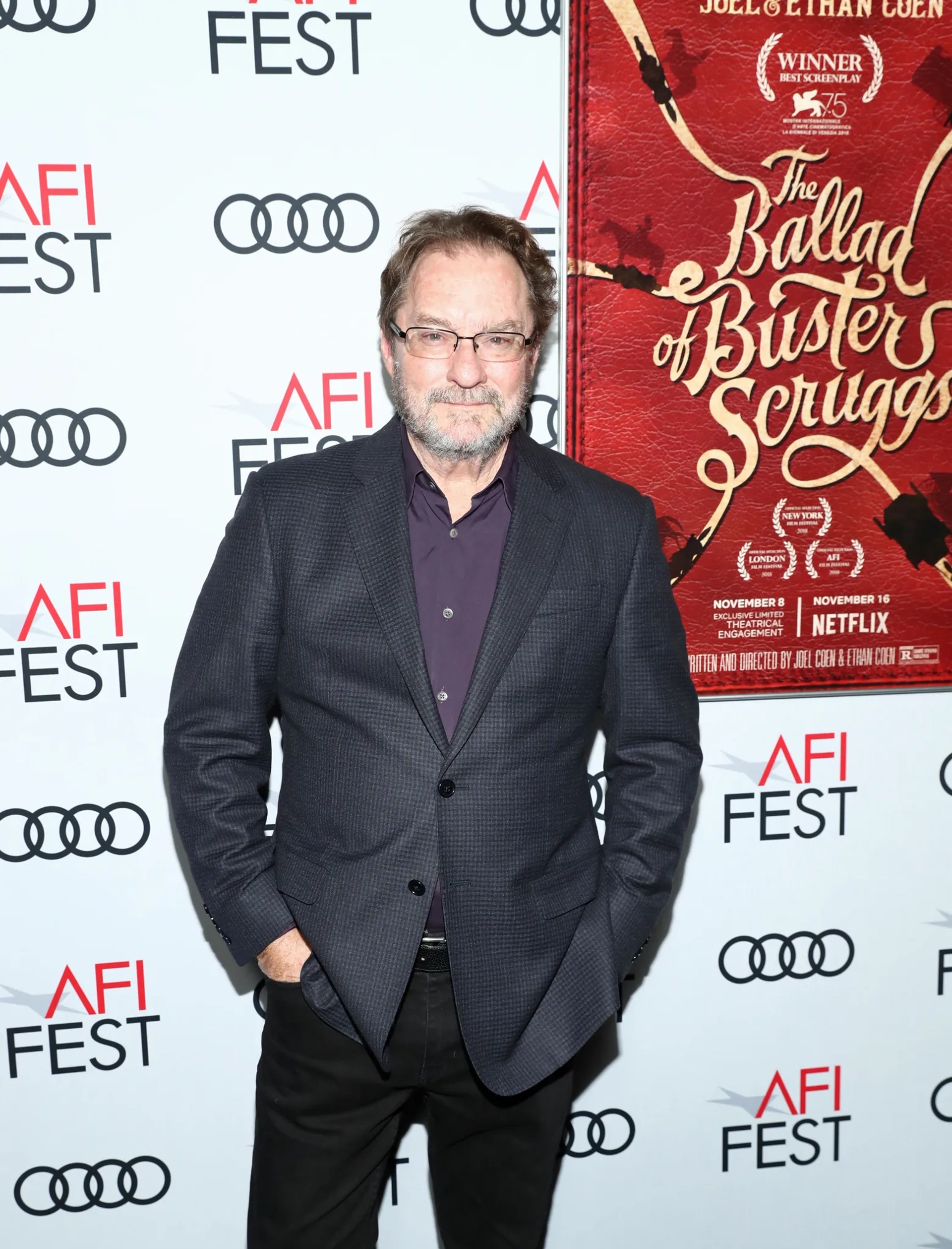 Stephen Root at an event for The Ballad of Buster Scruggs (2018)