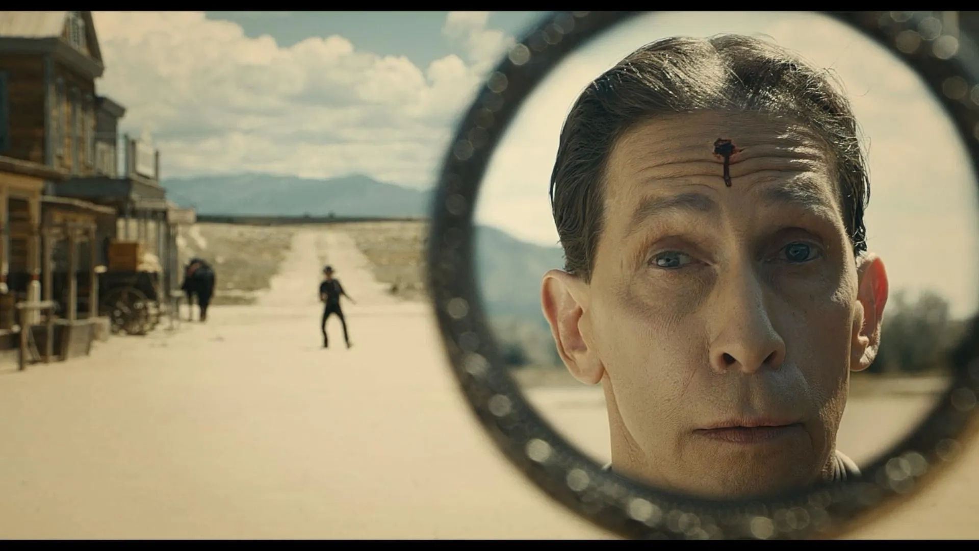 Tim Blake Nelson and Willie Watson in The Ballad of Buster Scruggs (2018)