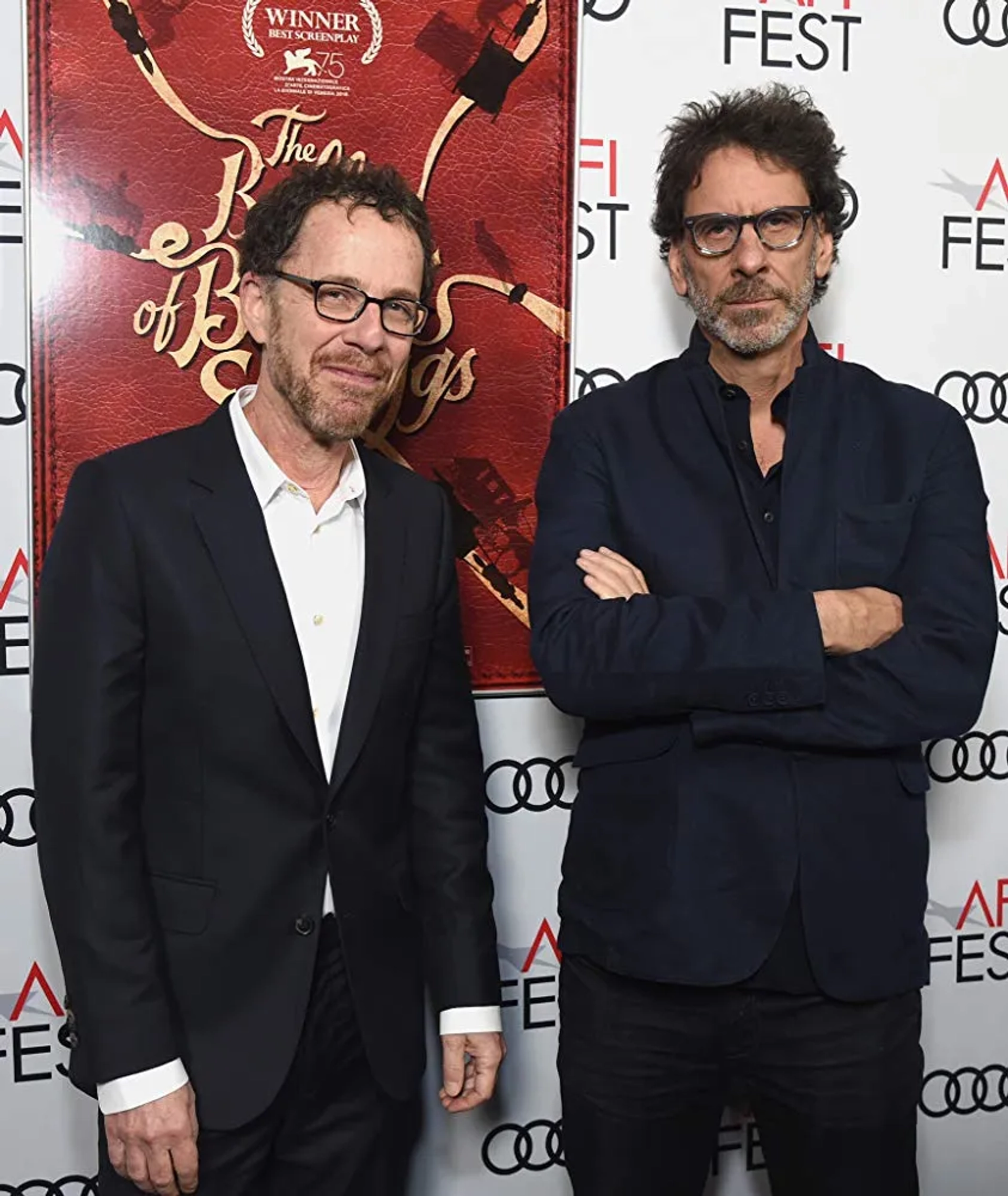 Ethan Coen and Joel Coen in The Ballad of Buster Scruggs (2018)