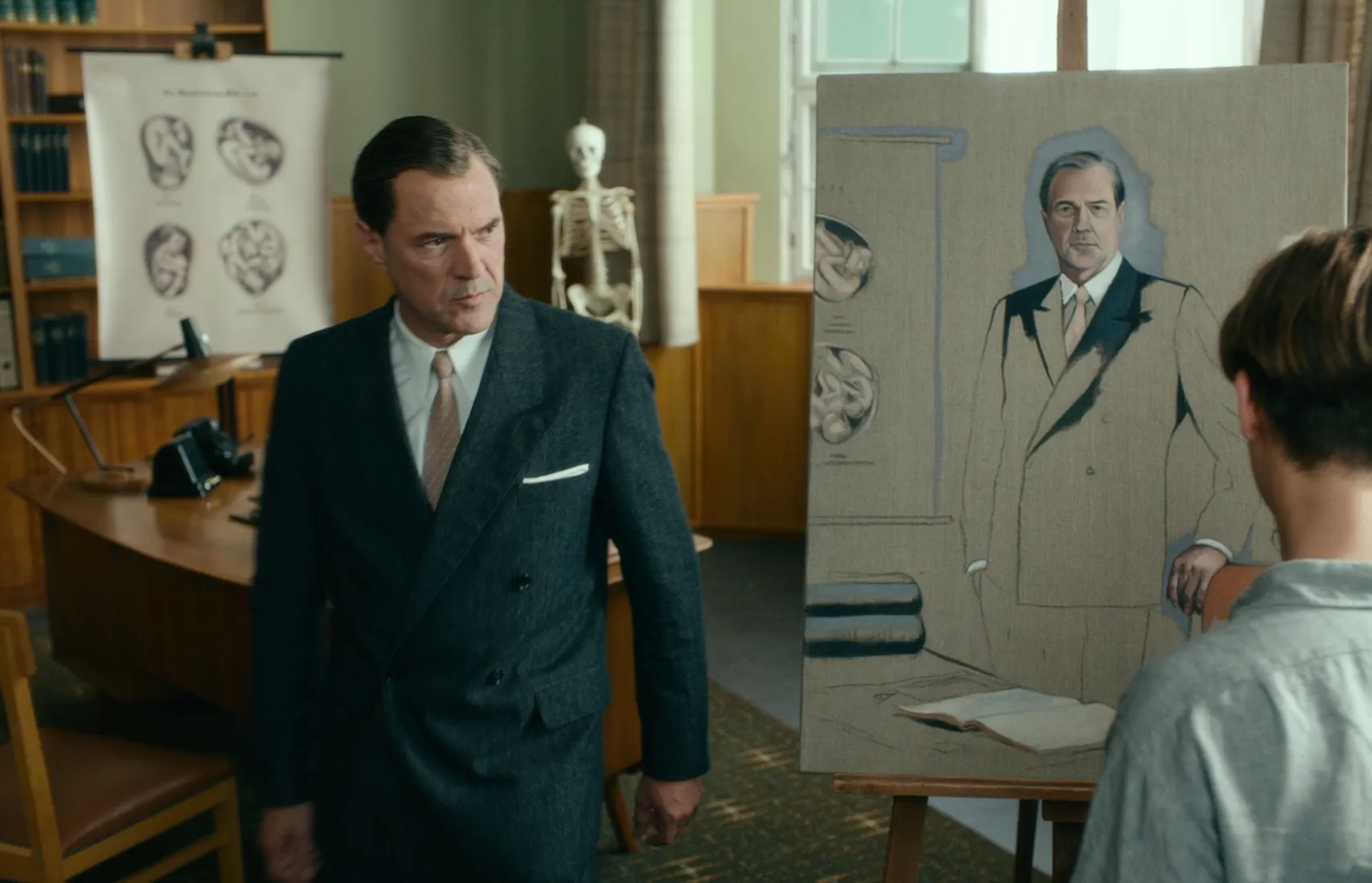 Sebastian Koch as Prof. Seeband in NEVER LOOK AWAY