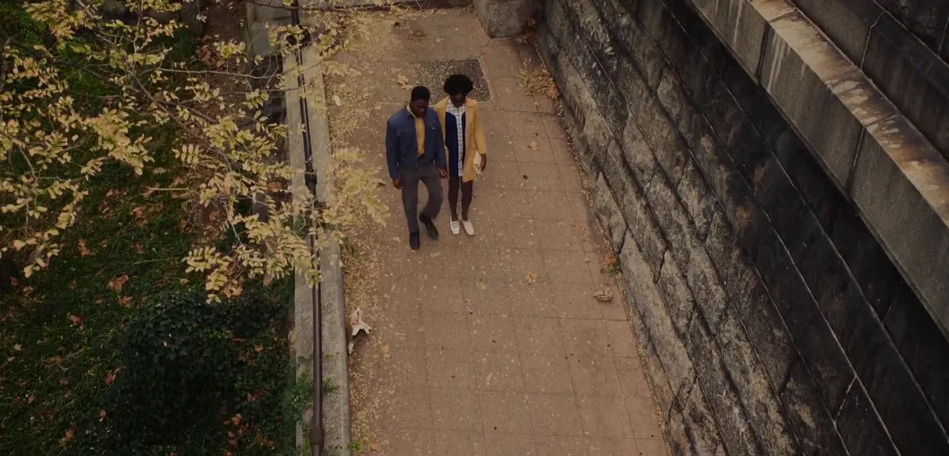 Stephan James and KiKi Layne in If Beale Street Could Talk (2018)