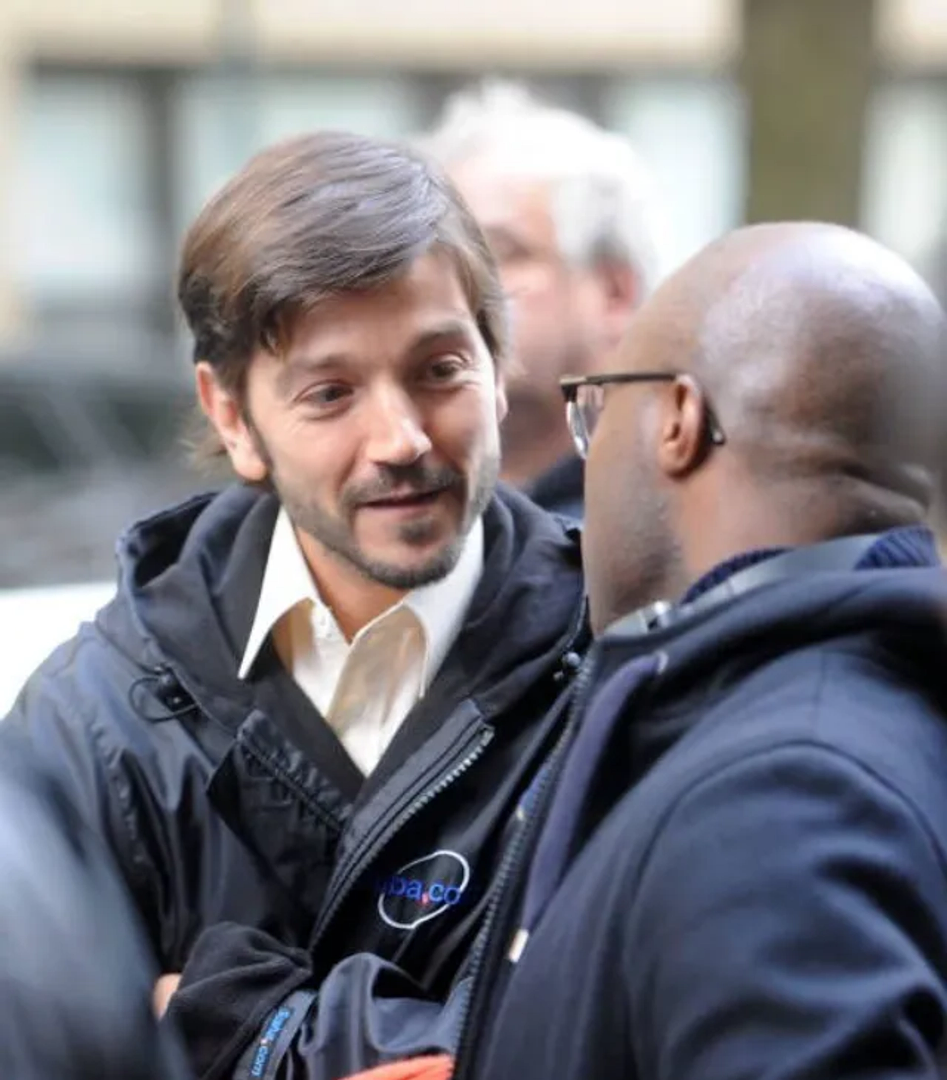 Diego Luna and Barry Jenkins in If Beale Street Could Talk (2018)