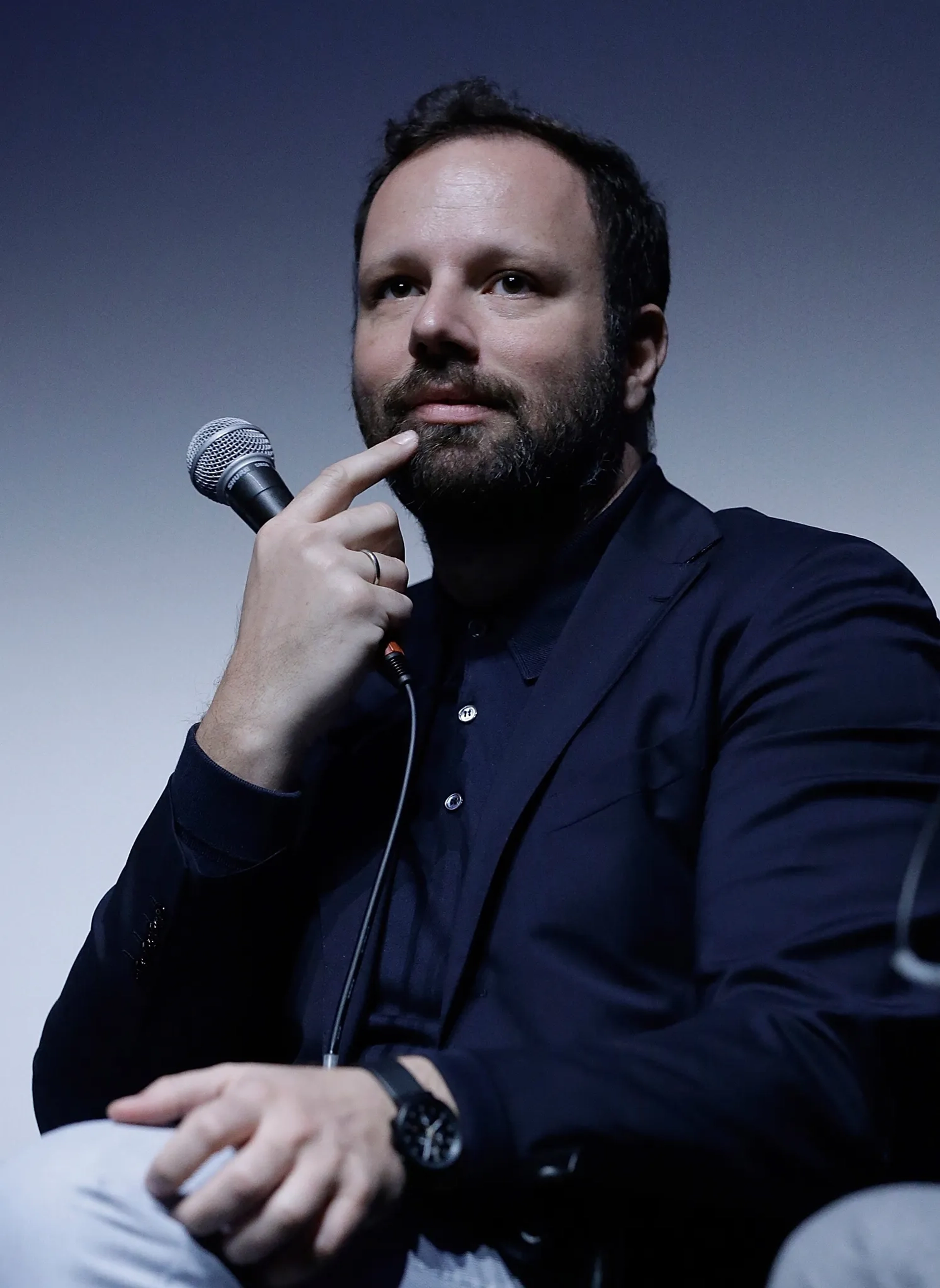 Yorgos Lanthimos at an event for The Lobster (2015)