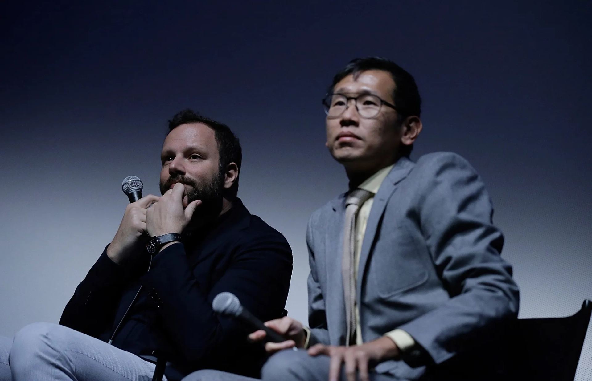 Yorgos Lanthimos at an event for The Lobster (2015)