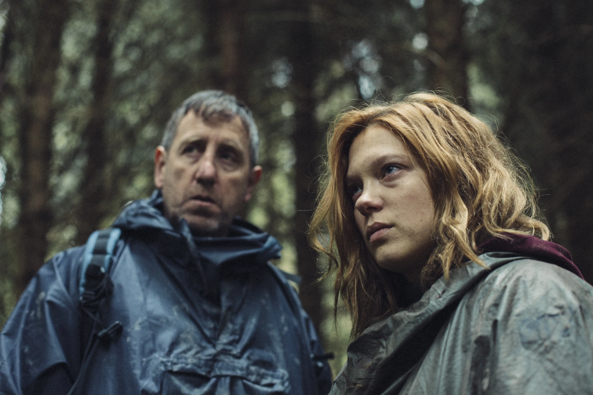 Michael Smiley and Léa Seydoux in The Lobster (2015)