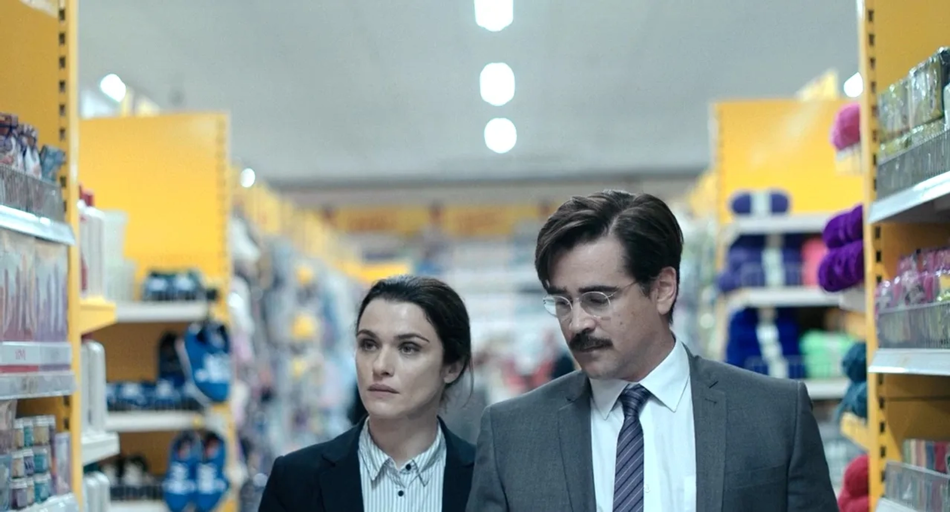 Rachel Weisz and Colin Farrell in The Lobster (2015)