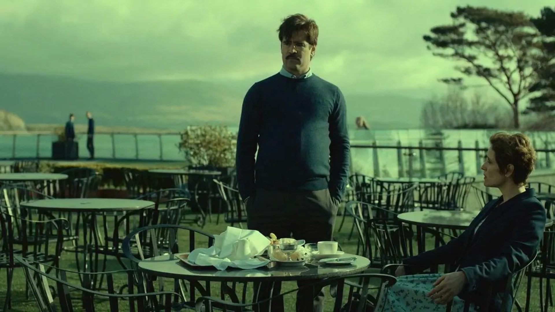 Colin Farrell and Angeliki Papoulia in The Lobster (2015)