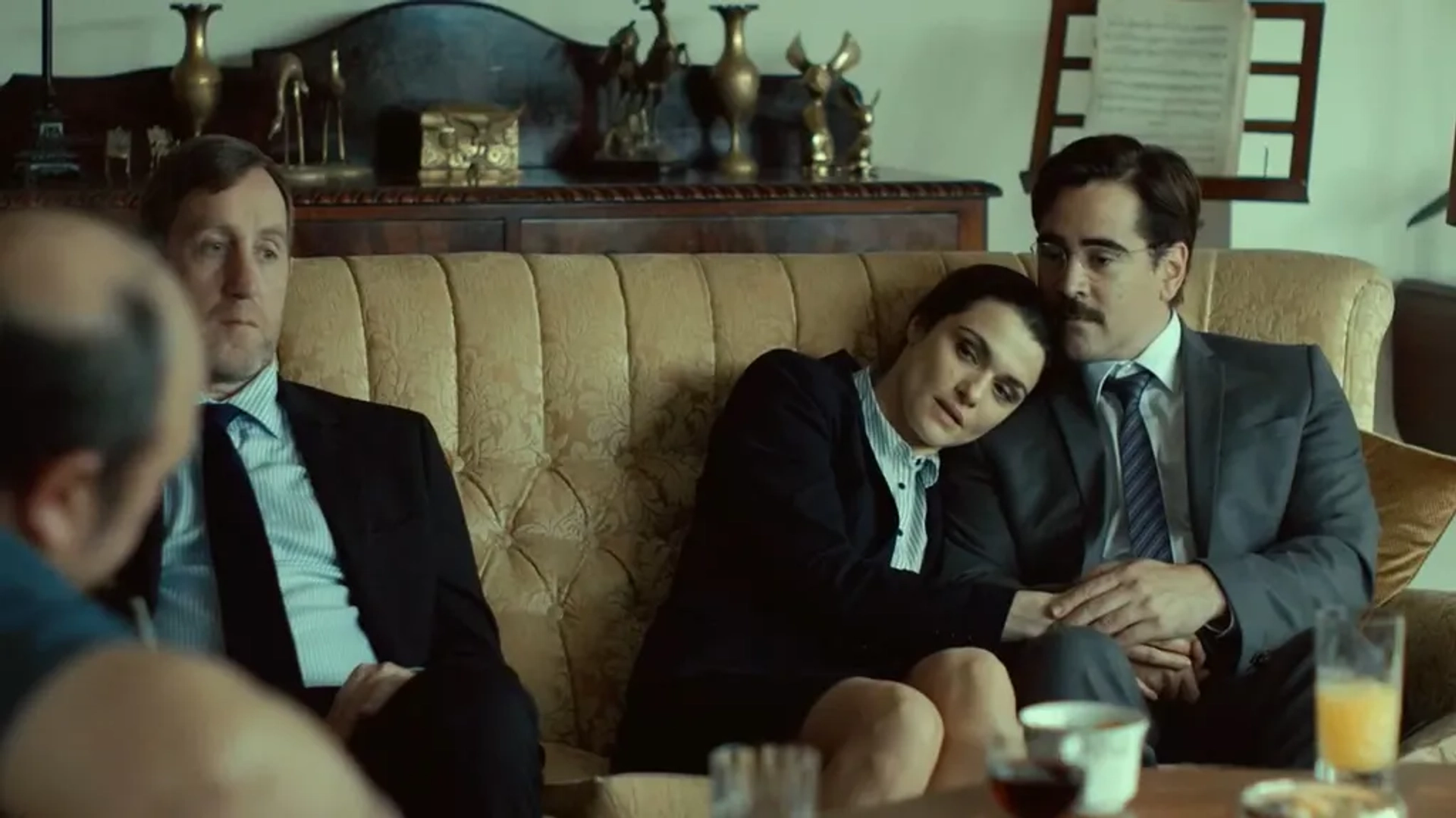 Rachel Weisz, Colin Farrell, and Michael Smiley in The Lobster (2015)