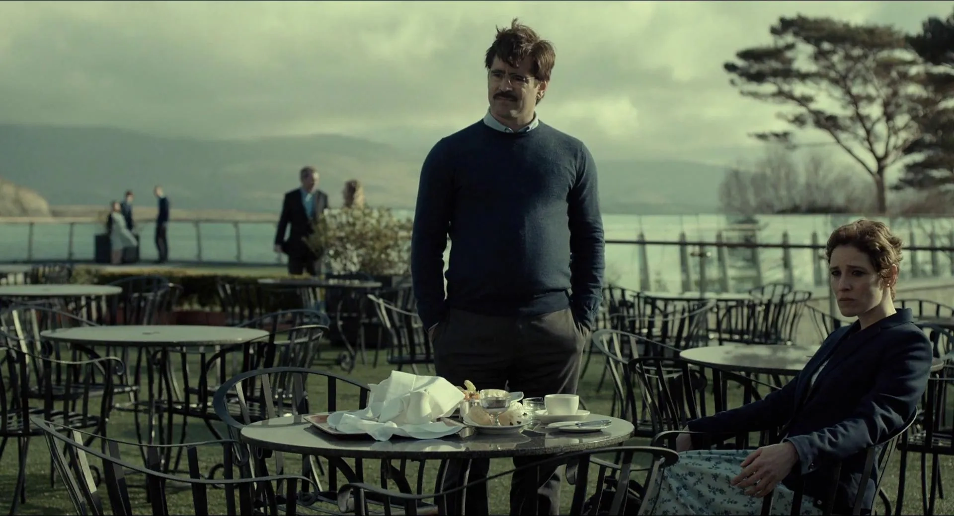 Colin Farrell and Angeliki Papoulia in The Lobster (2015)