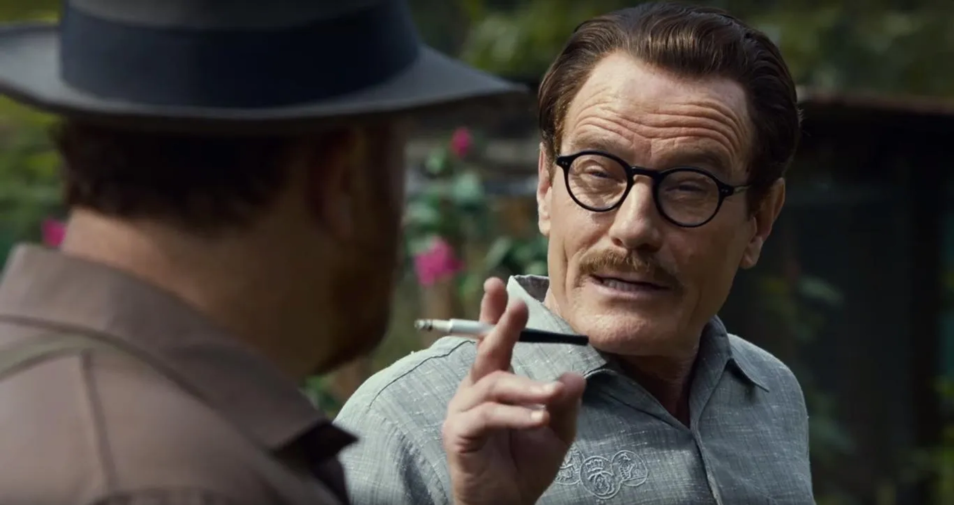 Louis C.K. and Bryan Cranston in Trumbo (2015)