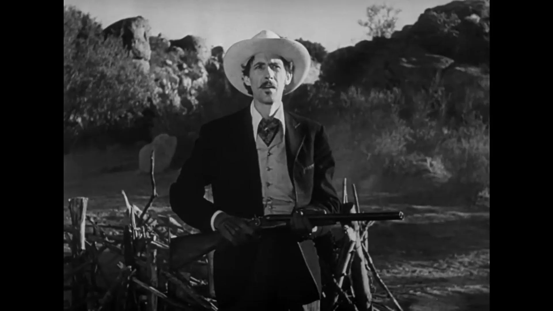 John Carradine in Stagecoach (1939)