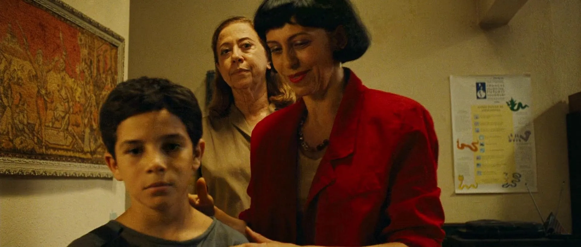 Fernanda Montenegro, Stela Freitas, and Vinícius de Oliveira in Central Station (1998)