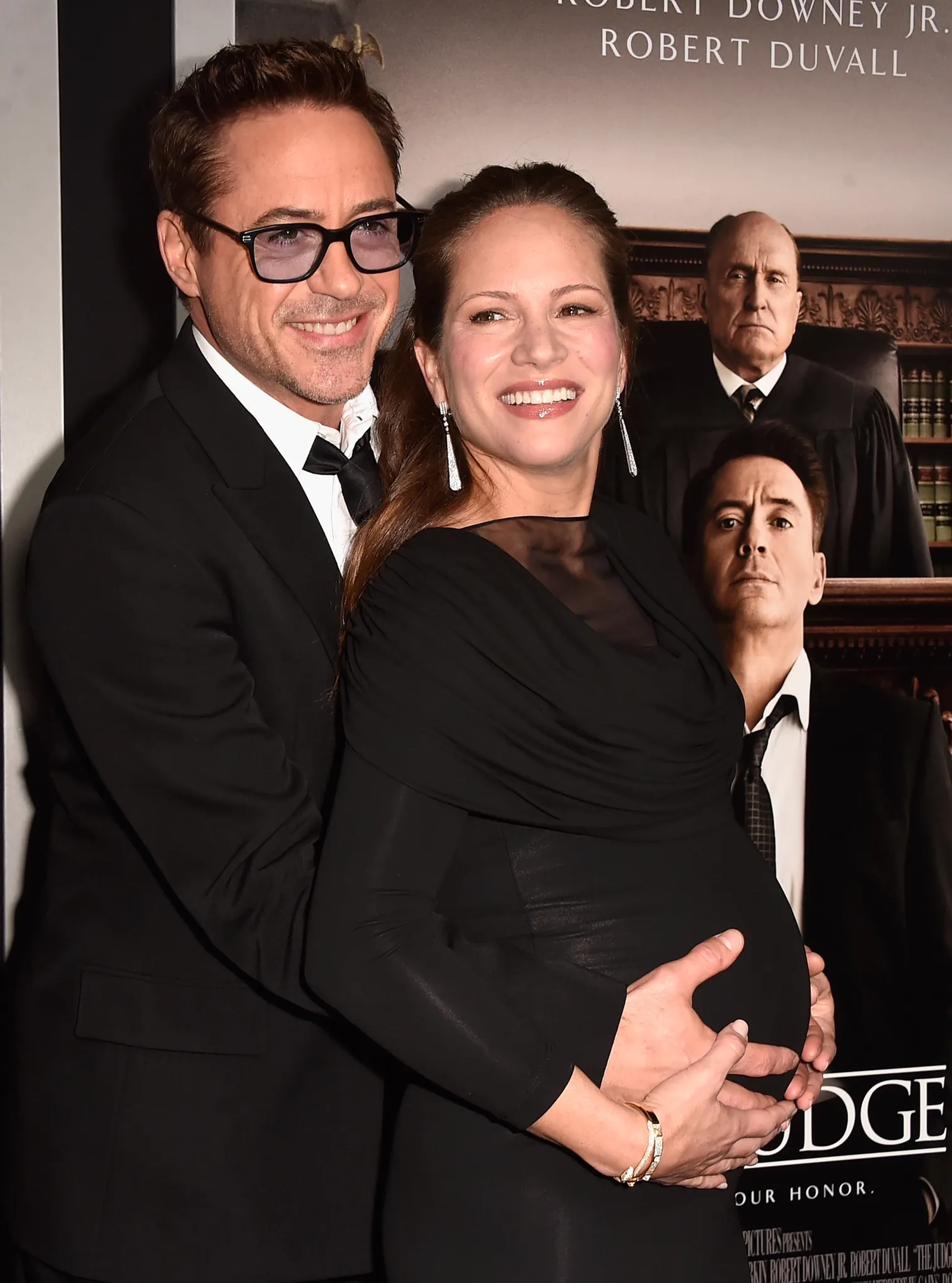 Robert Downey Jr. and Susan Downey at an event for The Judge (2014)