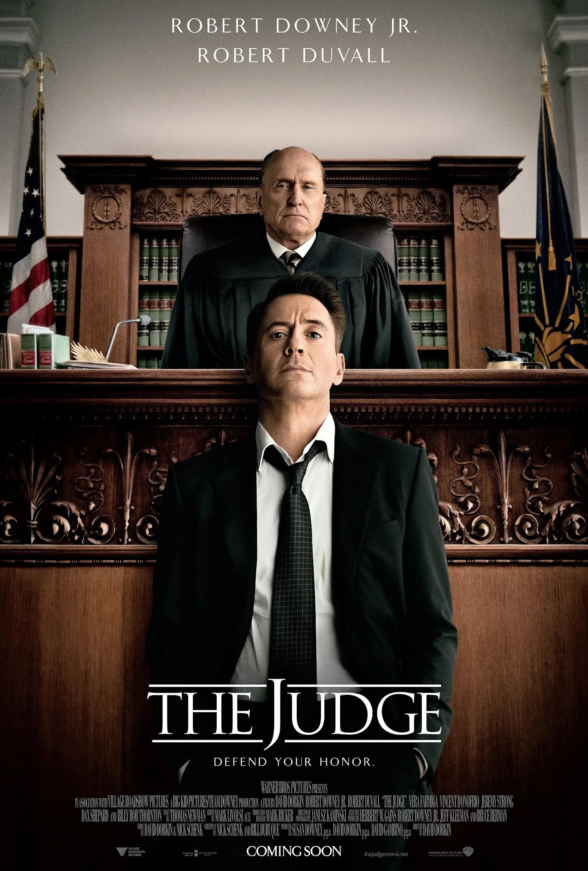 Robert Downey Jr. and Robert Duvall in The Judge (2014)