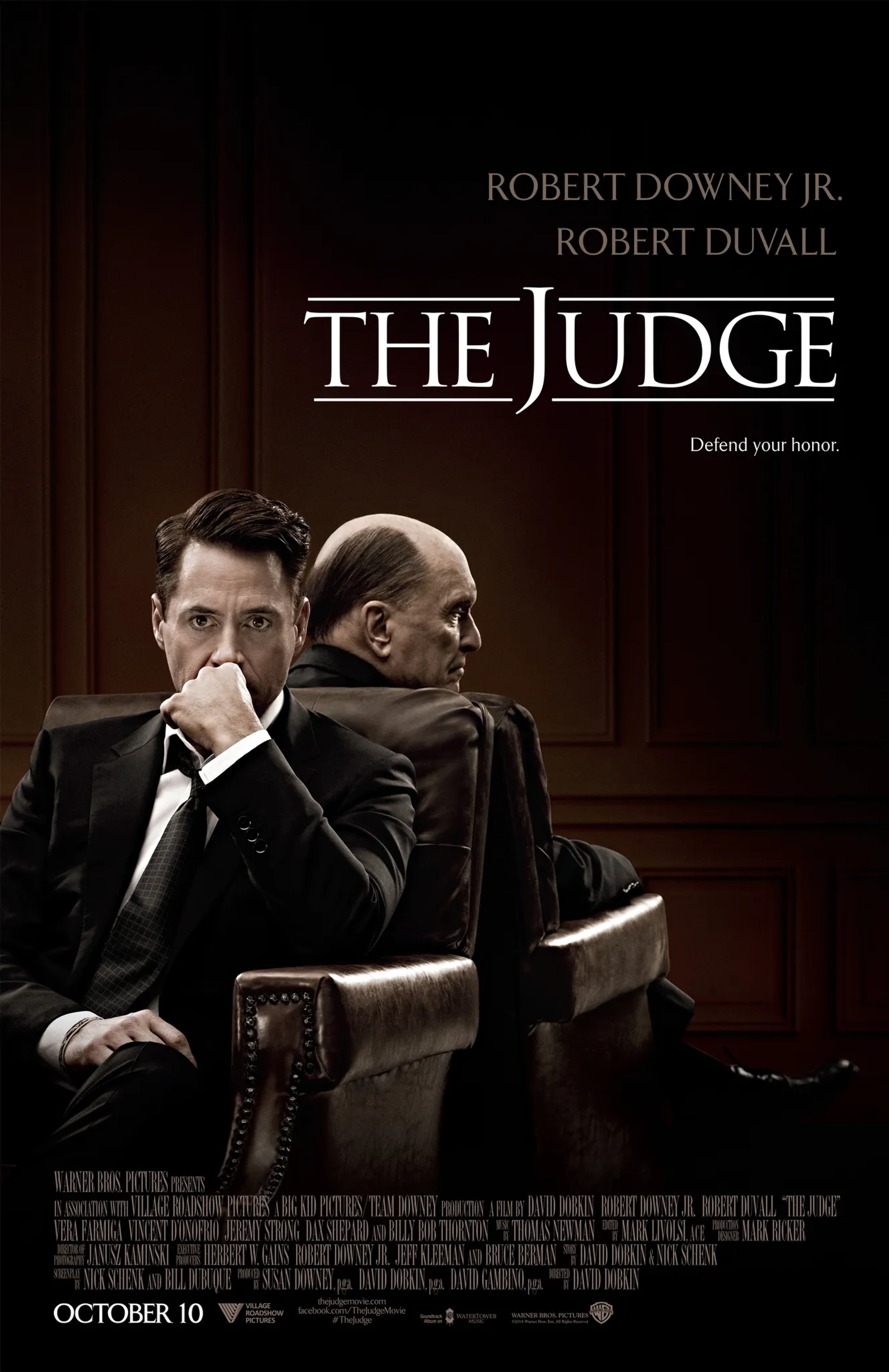 Robert Downey Jr. and Robert Duvall in The Judge (2014)