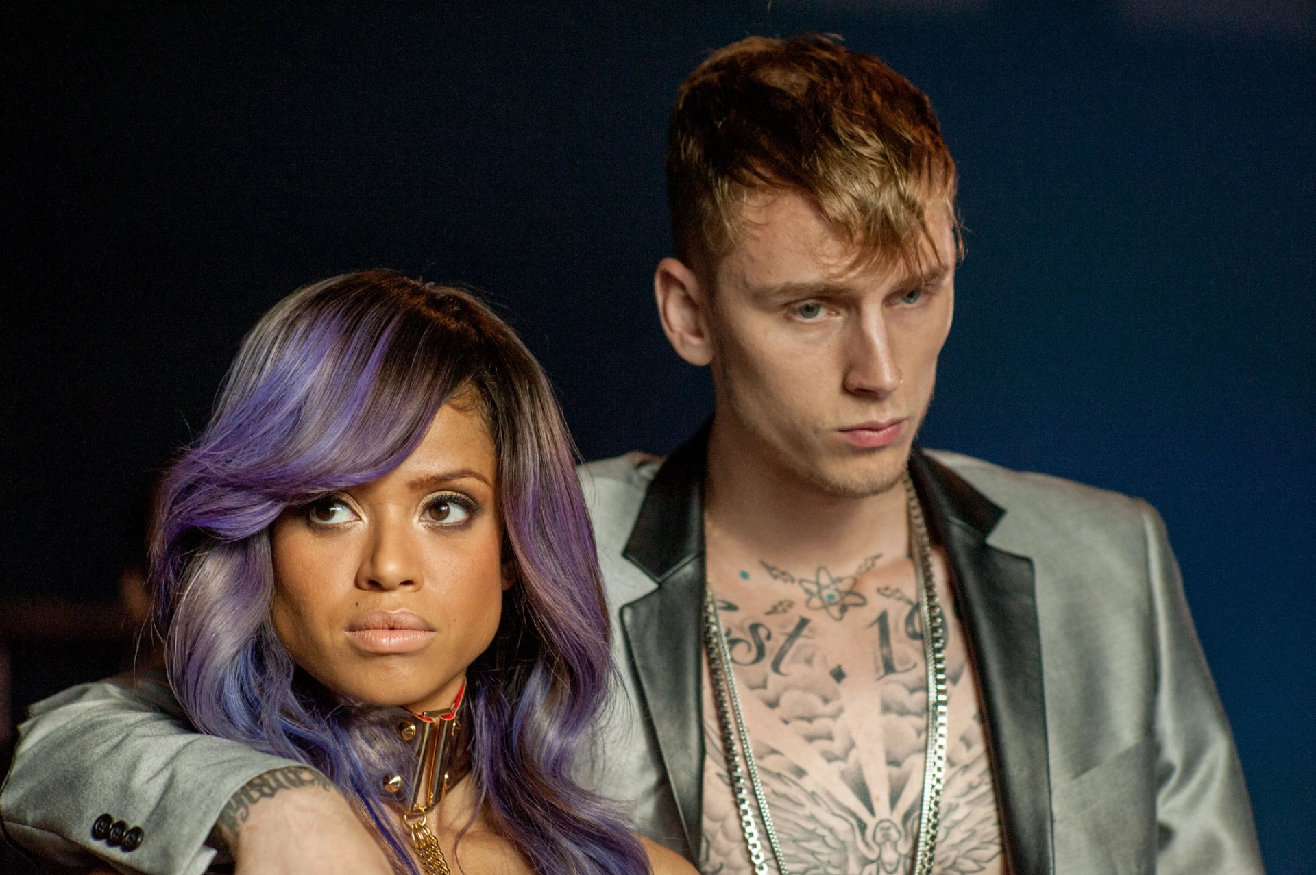 Colson Baker and Gugu Mbatha-Raw in Beyond the Lights (2014)