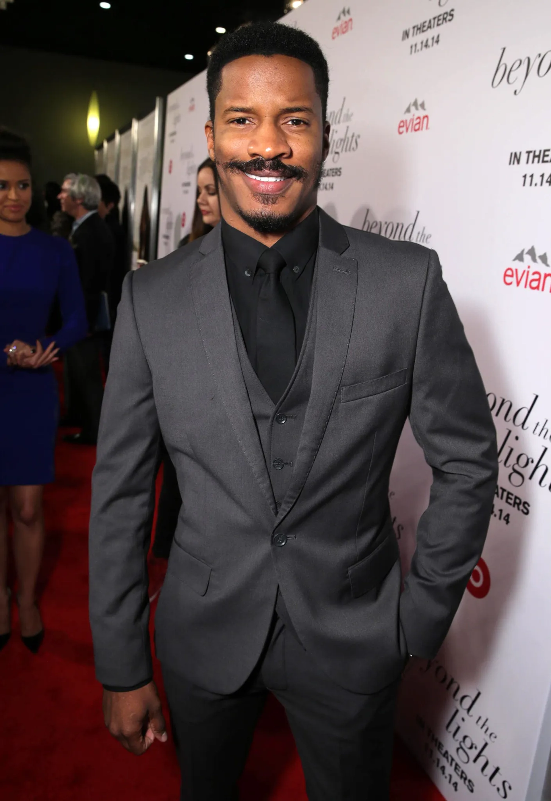 Nate Parker at an event for Beyond the Lights (2014)