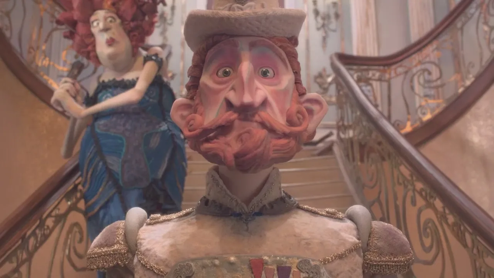 Ben Kingsley and Jared Harris in The Boxtrolls (2014)