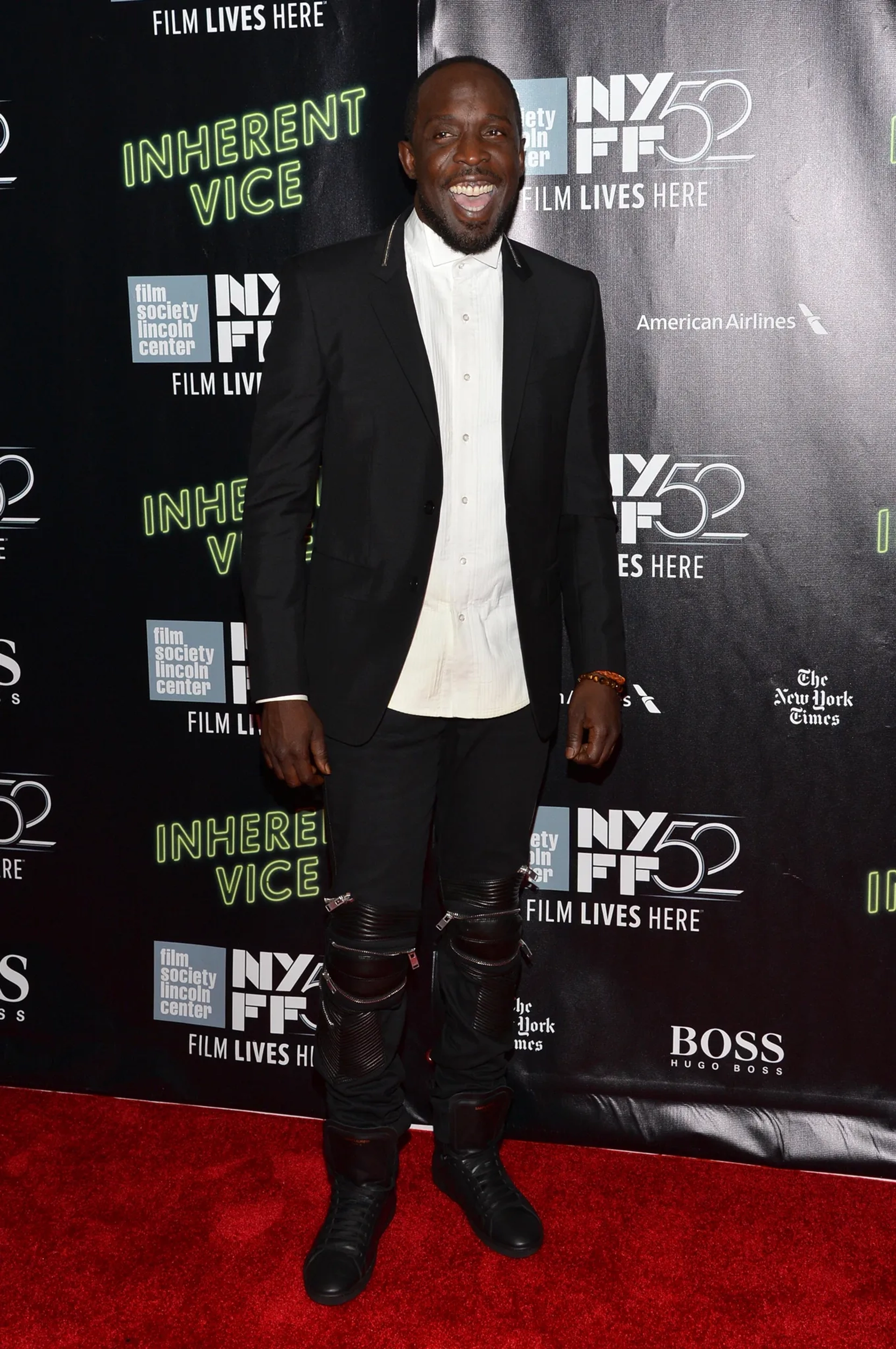 Michael Kenneth Williams at an event for Inherent Vice (2014)