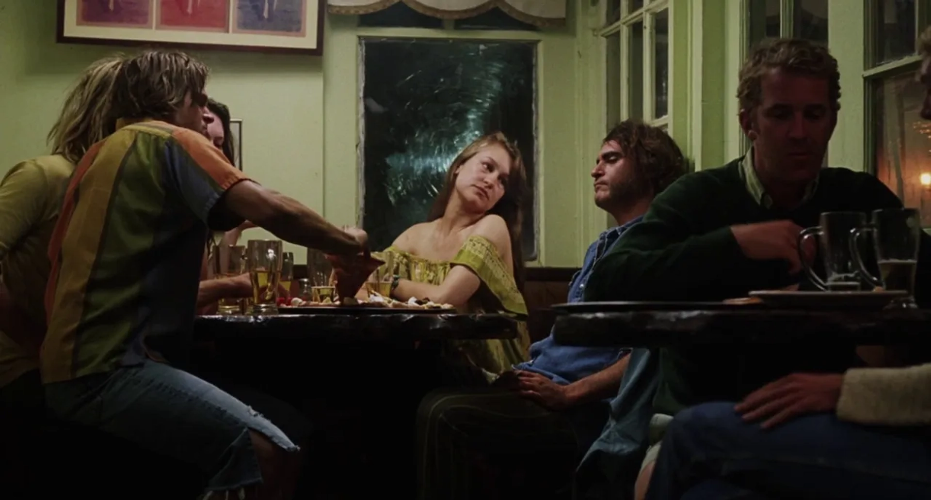 Joaquin Phoenix and Joanna Newsom in Inherent Vice (2014)