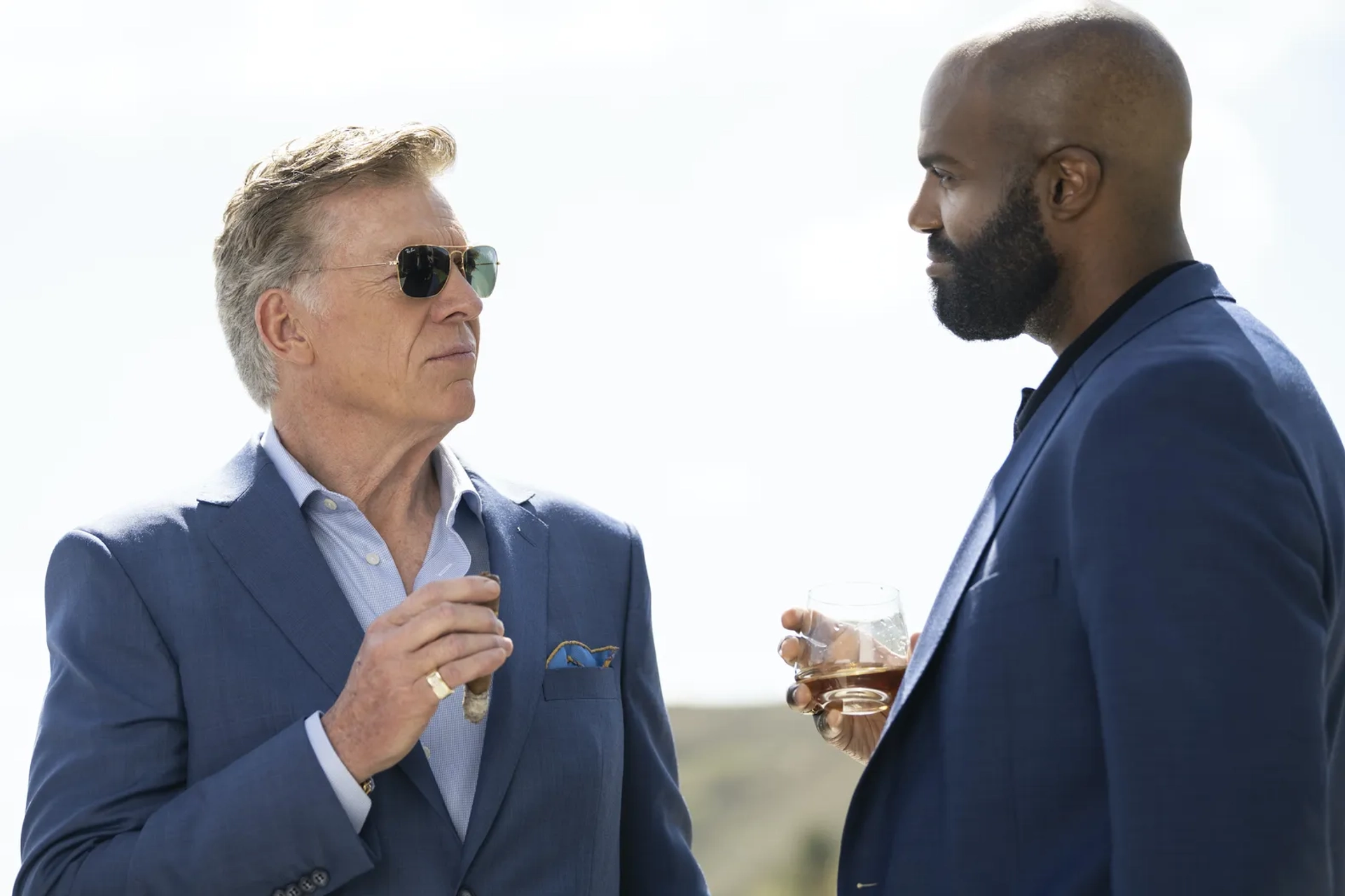 Christopher McDonald and Carl Clemons-Hopkins in Hacks (2021)