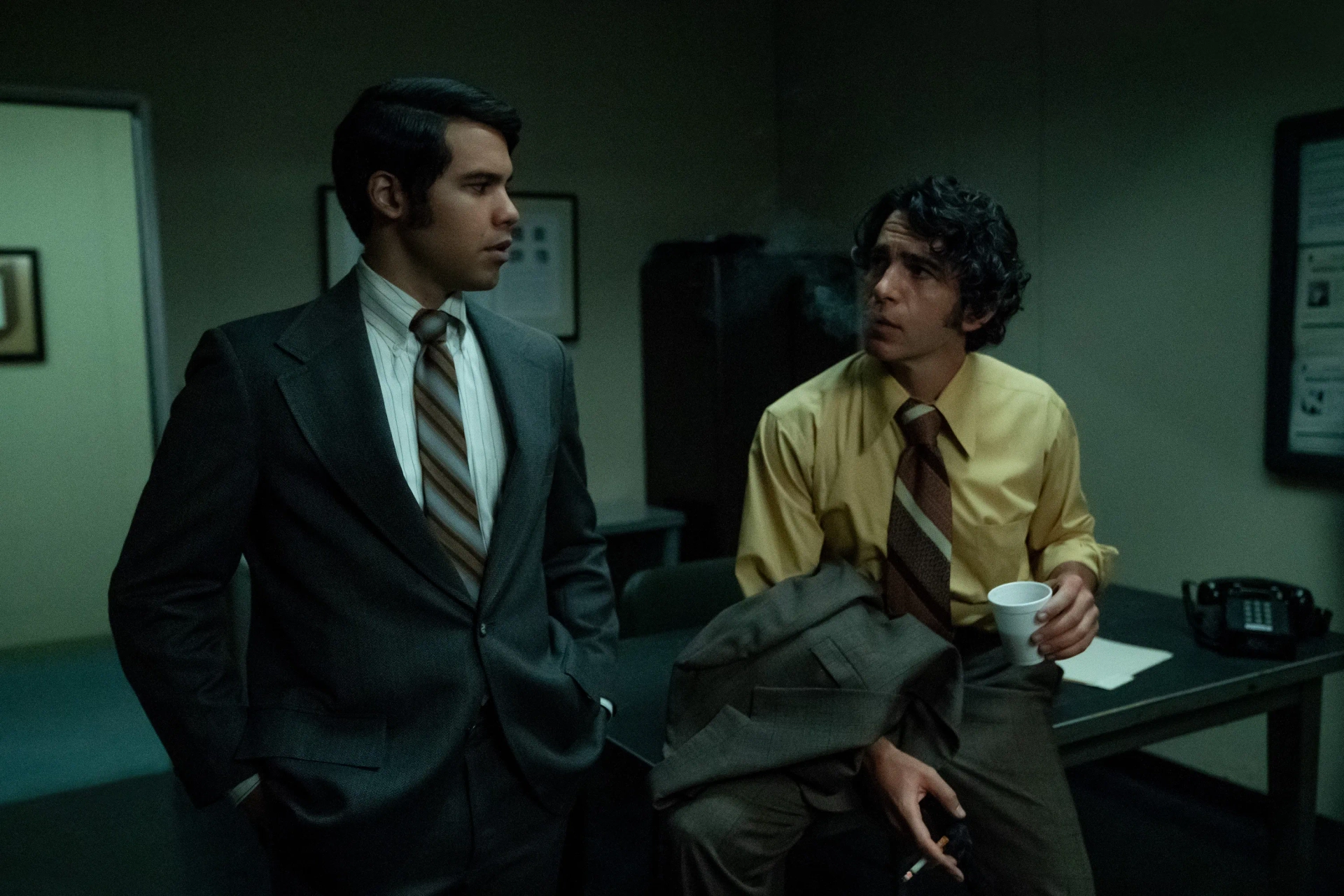 Chris Messina and Carlos Valdes in Gaslit (2022)