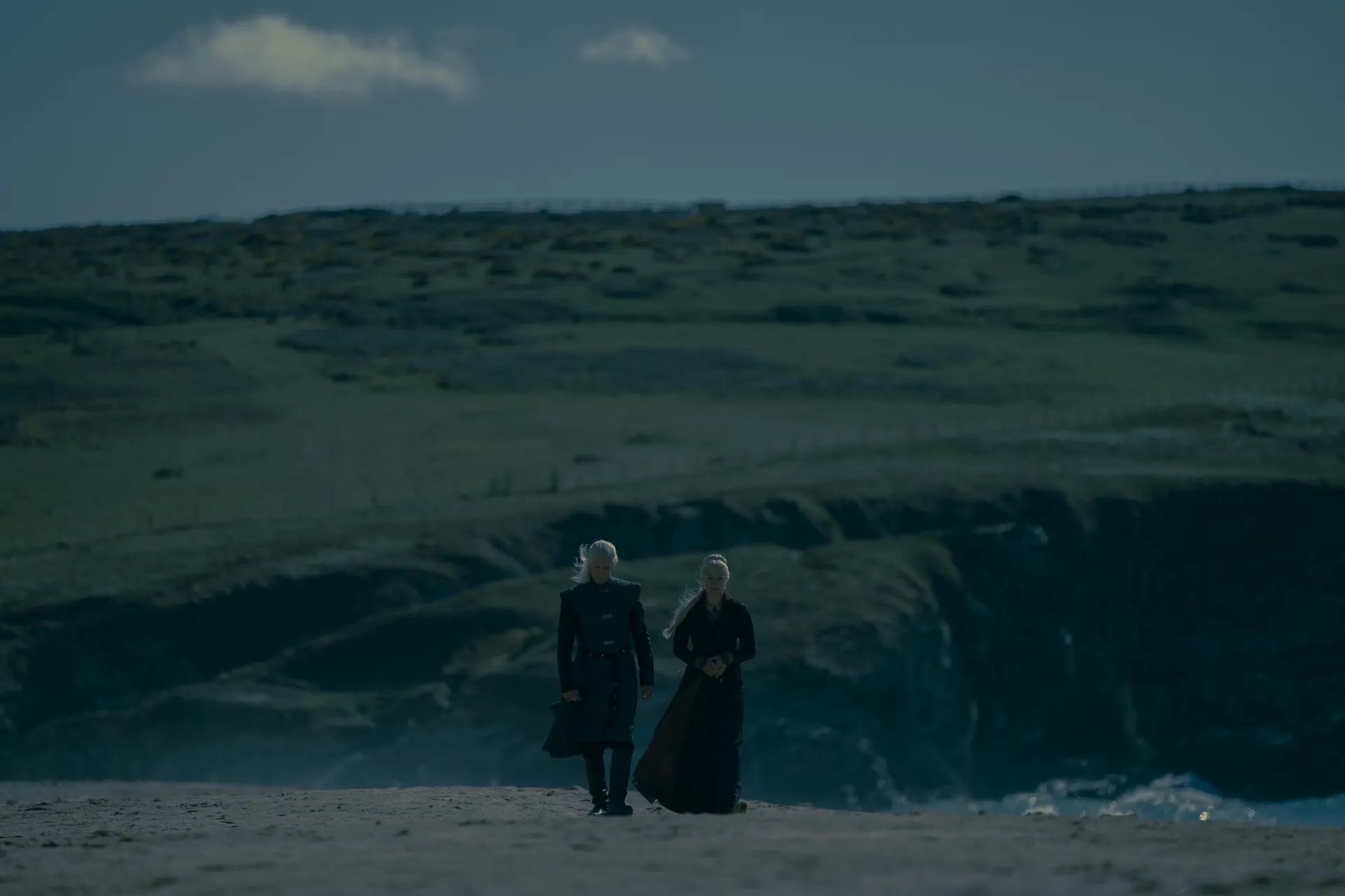 Matt Smith and Emma D'Arcy in House of the Dragon (2022)