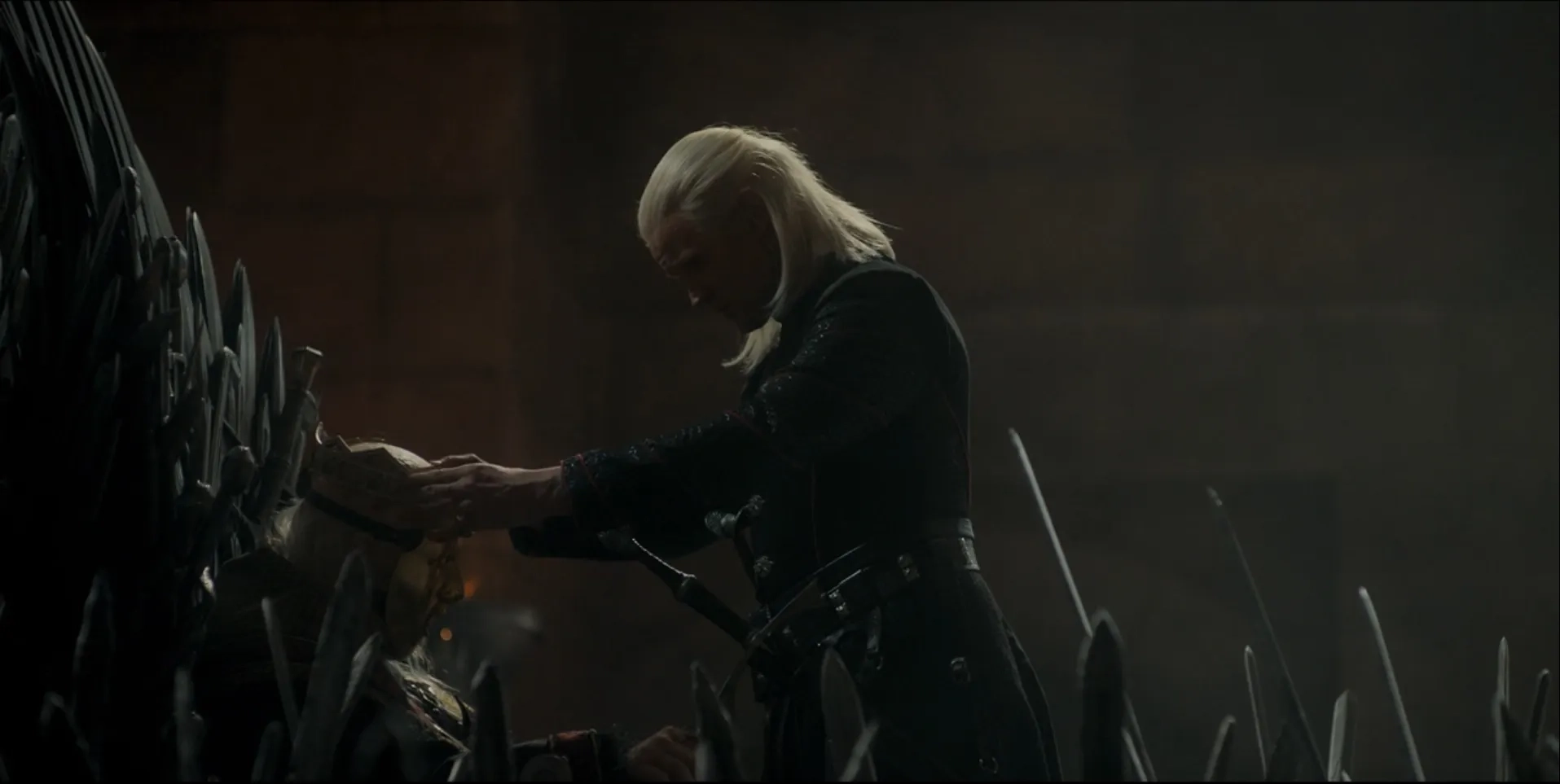 Paddy Considine and Matt Smith in House of the Dragon (2022)