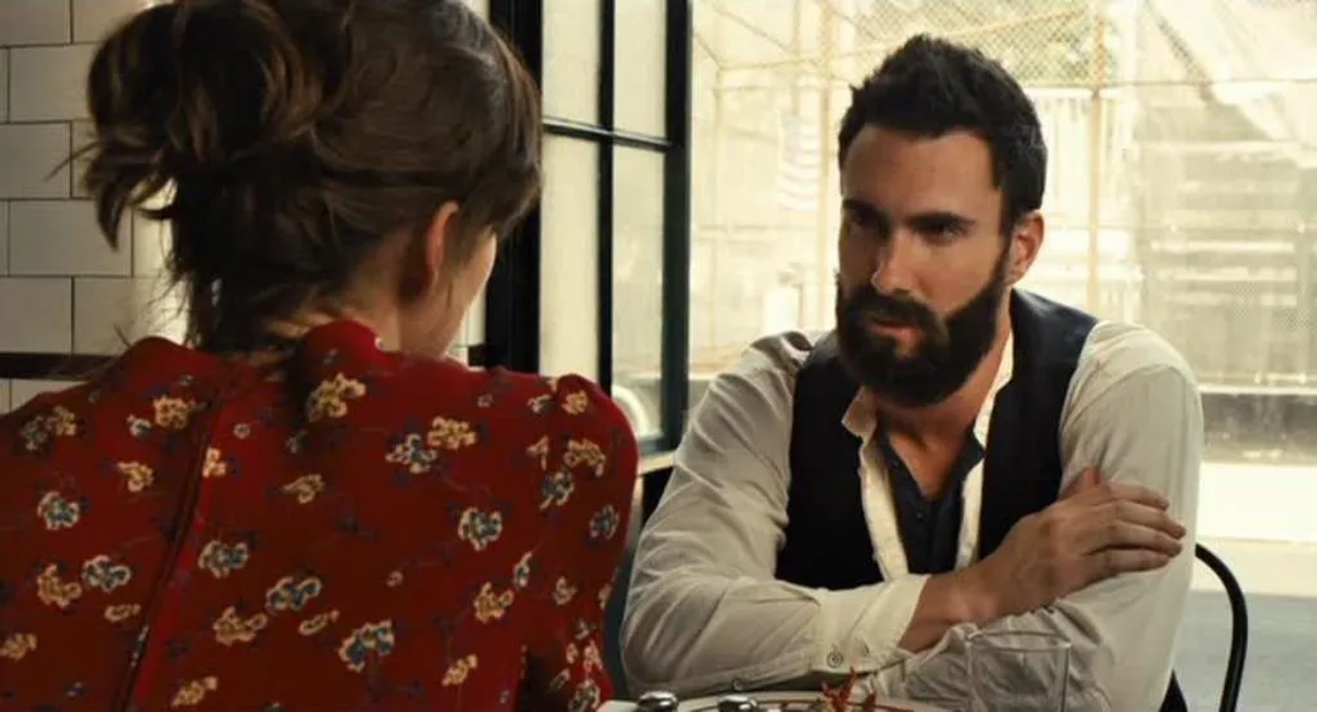 Keira Knightley and Adam Levine in Begin Again (2013)