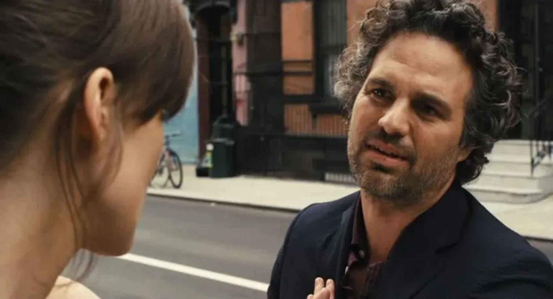 Keira Knightley and Mark Ruffalo in Begin Again (2013)