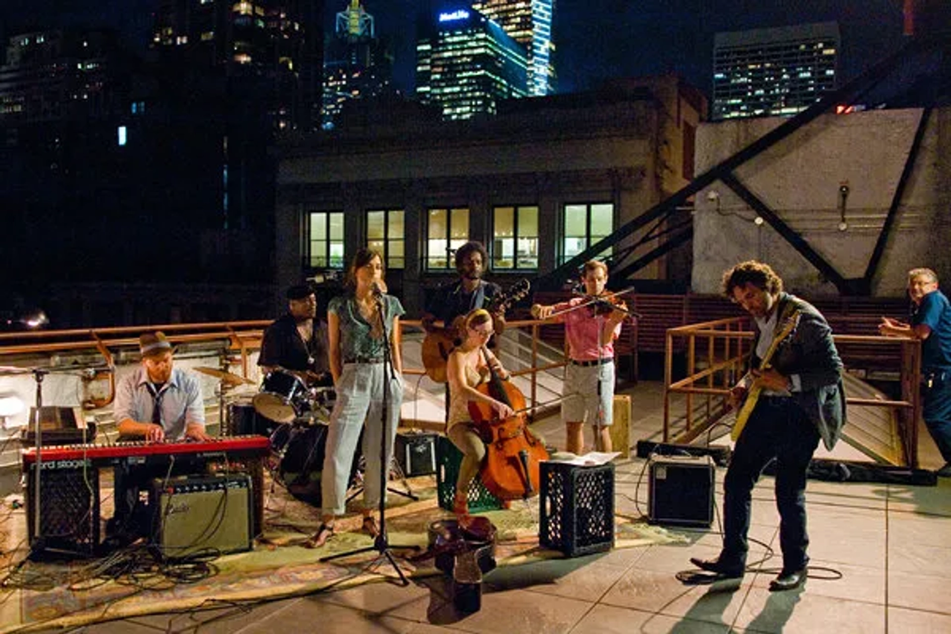 as GLEN, the keyboard player, in BEGIN AGAIN w/ Keira Knightly and Mark Ruffalo