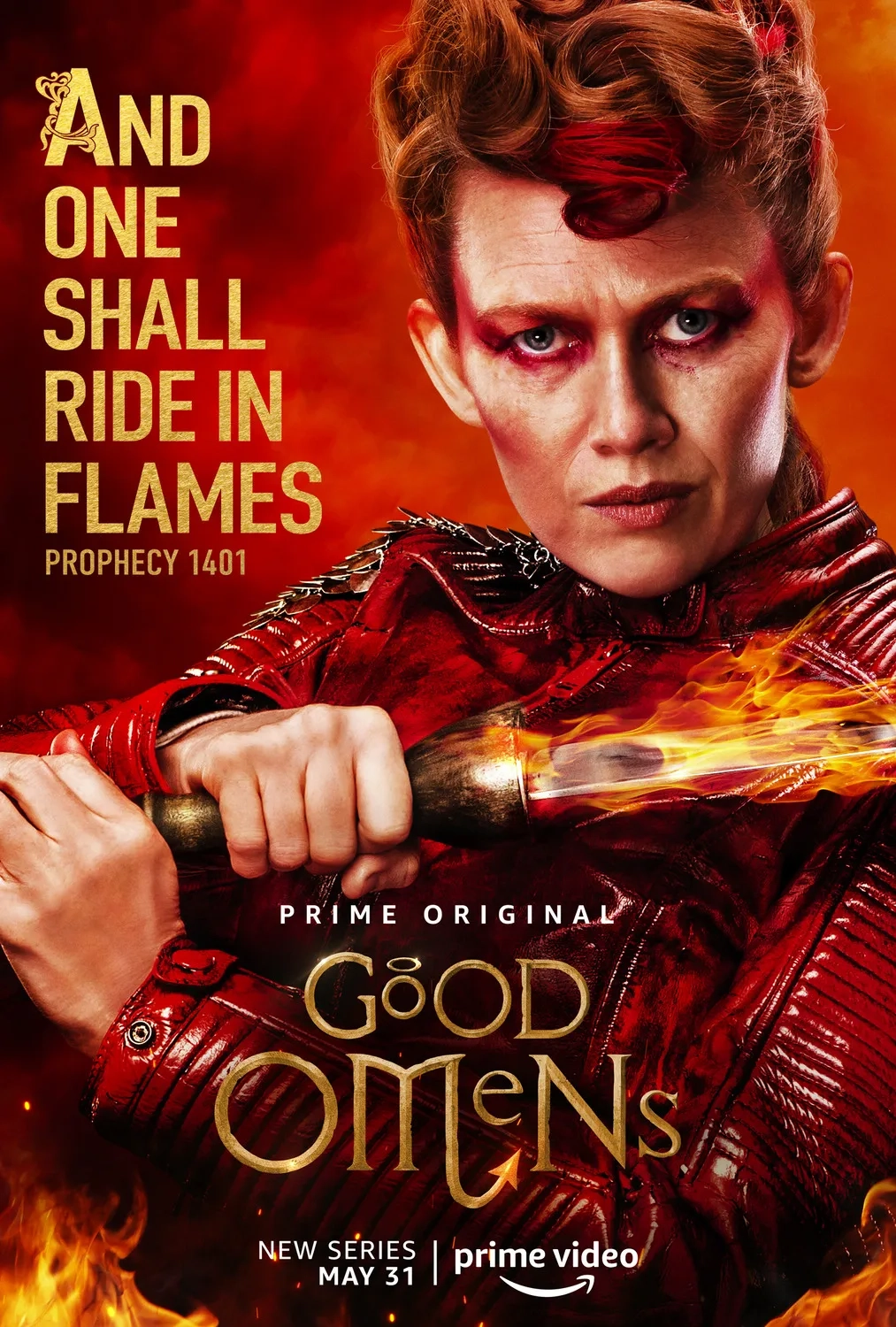 Mireille Enos in Good Omens (2019)