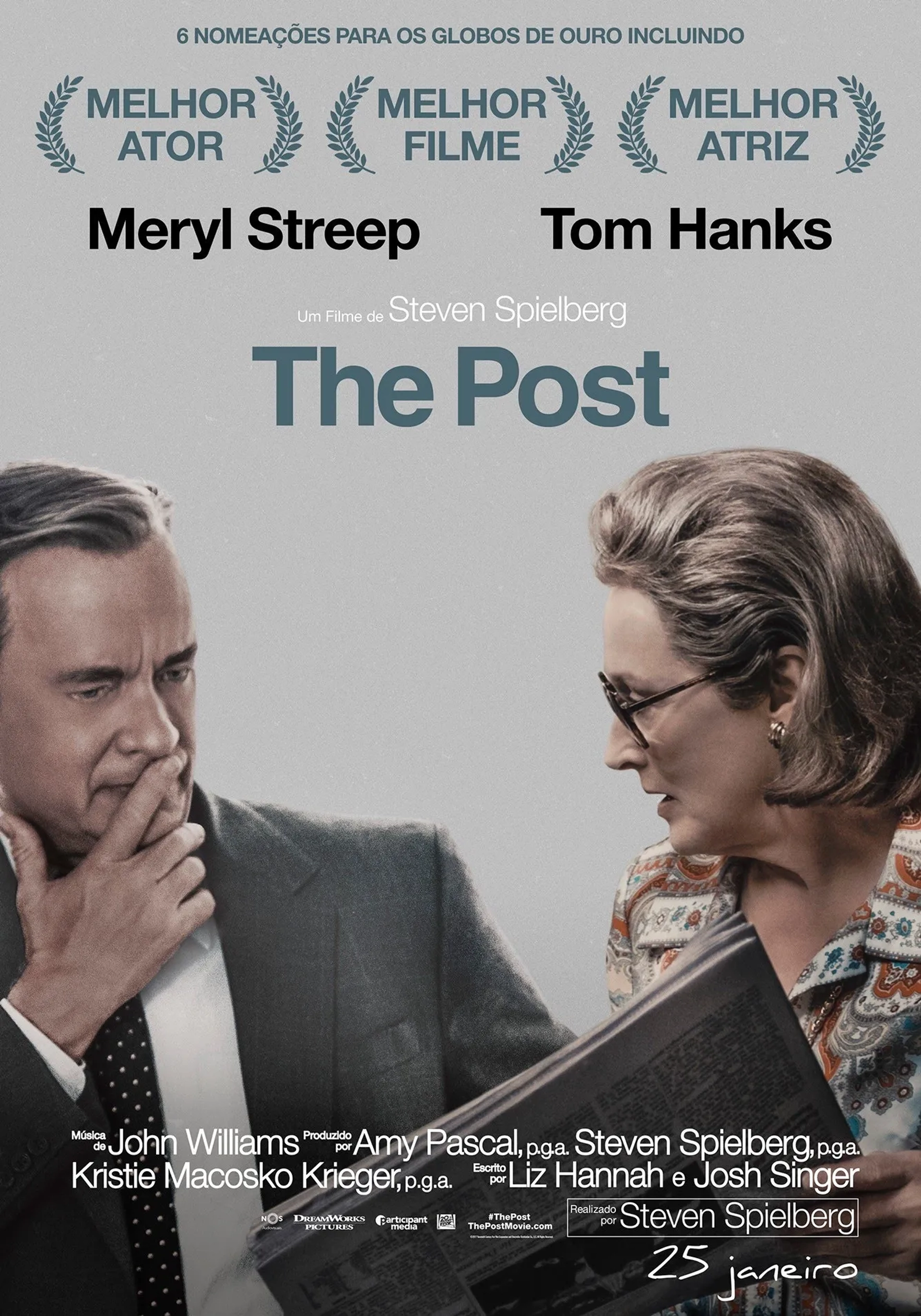 Tom Hanks and Meryl Streep in The Post (2017)